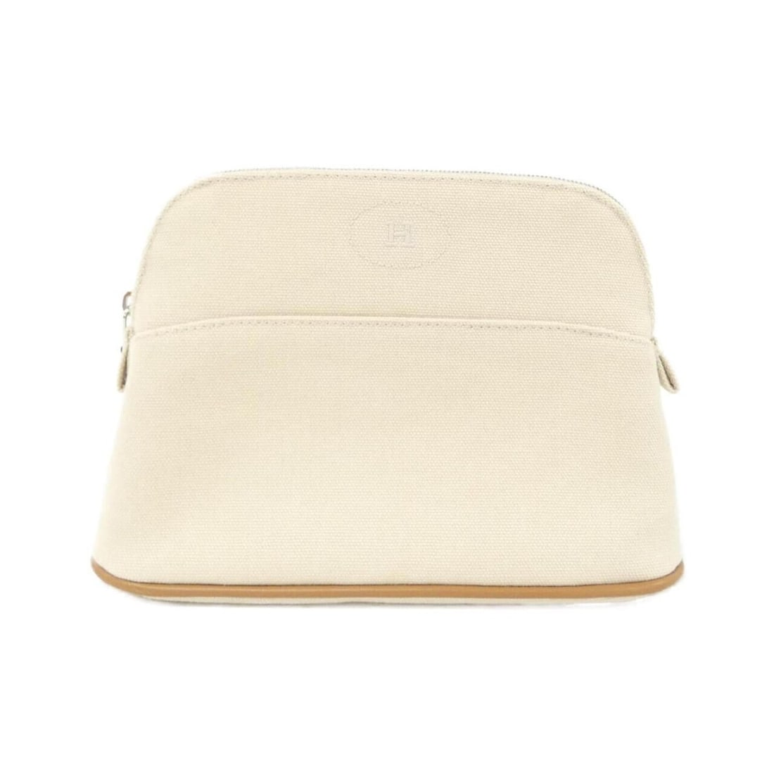 Hermes Bolide Mini 103773M Handbag Pouch: --- Catalog ---Category: SizeSize (HxWxD): 14cm x 20cm x 6cm / 5.51'' x 7.87'' x 2.36''Category: DesignType: Handbag, PouchColor: Beige, NaturalGender: Women,MenMaterial: Canvas Category: GeneralMPN: