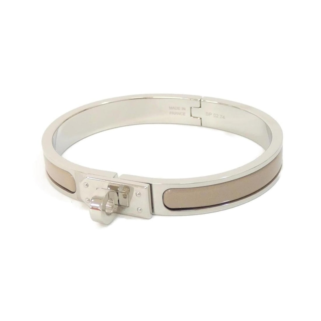 Hermes Mini Click Kelly PM 200004FP Bracelet: --- Catalog ---Category: SizeWidth: 8mm / 0.31''Length: 16cm / 6.29''Category: DesignType: Charm braceletColor: Beige, Marron, SilverGender: Women,MenCategory: GeneralMPN: 200004FPBrand: Hermes---