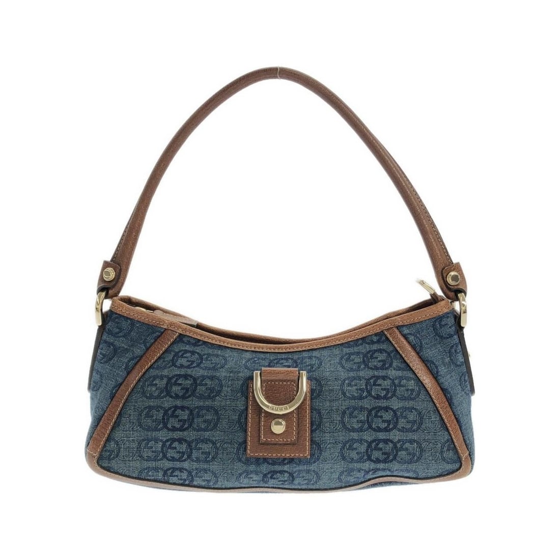 Gucci 130939 Shoulder Bag: --- Catalog ---Category: SizeSize (HxWxD): 14cm x 26cm x 8cm / 5.51'' x 10.23'' x 3.14''Category: DesignType: Shoulder bagColor: Blue, BrownGender: Women,MenMaterial: Denim Category: GeneralMPN: