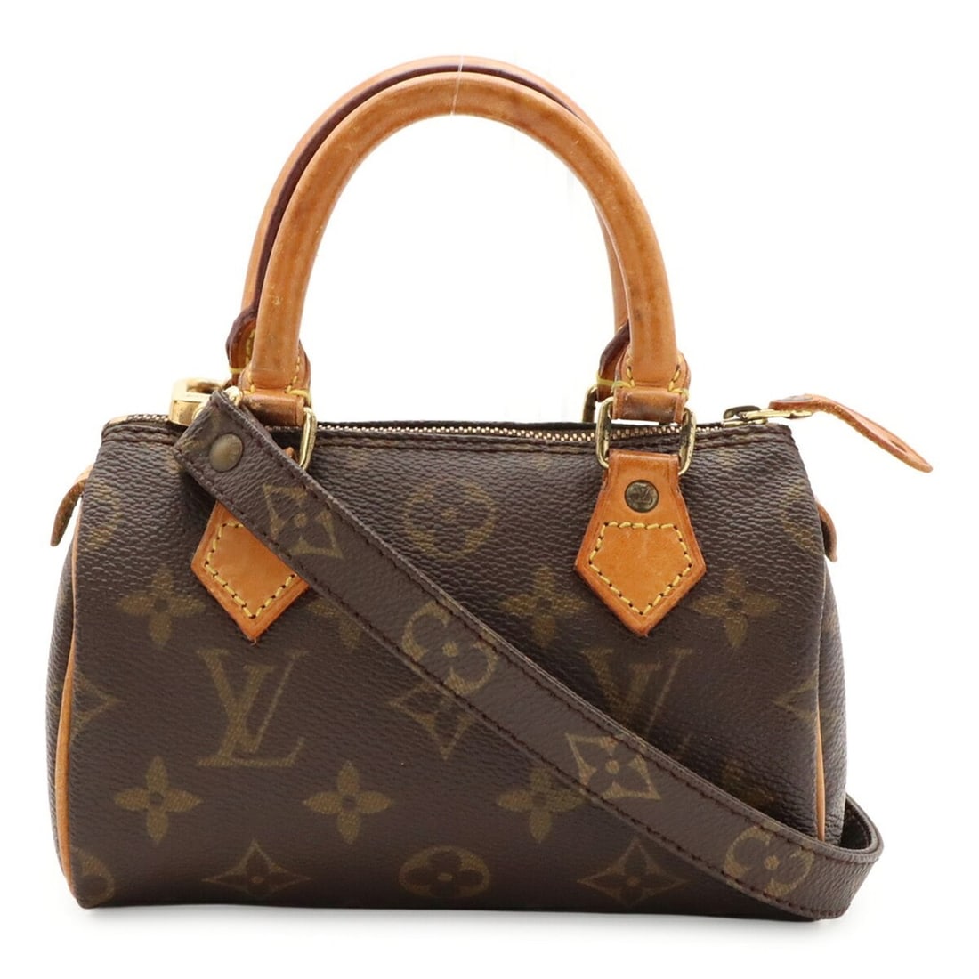 LOUIS VUITTON Louis Vuitton Monogram Mini Speedy Handbag Pouch Shoulder Bag M41534: --- Catalog ---Category: SizeSize (HxWxD): 10cm x 16cm x 7cm / 3.93'' x 6.29'' x 2.75''Category: DesignType: Handbag, Pouch, Shoulder bagColor: BrownGender: WomenMaterial: Monogram Mini Category: Gene