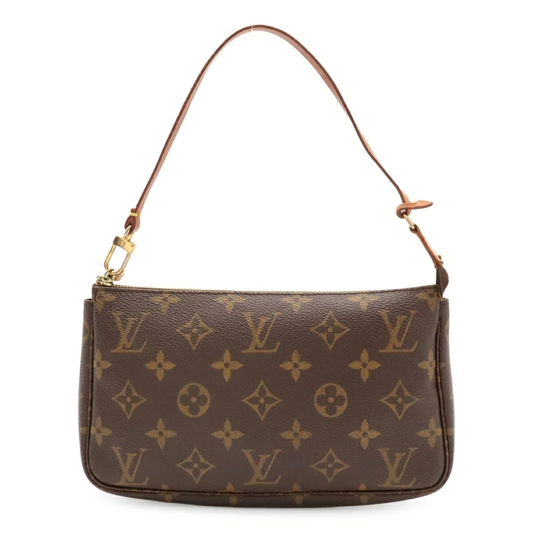 LOUIS VUITTON Louis Vuitton Monogram Pochette Accessoires Handbag Pouch - Bag M51980: --- Catalog ---Category: SizeSize (HxWxD): 13cm x 21.5cm x 4cm / 5.11'' x 8.46'' x 1.57''Category: DesignType: Handbag, Pochette, PouchColor: BrownGender: WomenMaterial: Monogram Category: GeneralMPN: