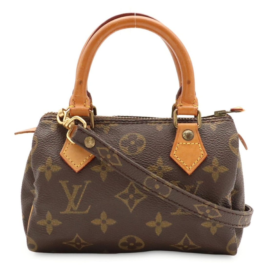 LOUIS VUITTON Louis Vuitton Monogram Mini Speedy Handbag Pouch Shoulder Bag M41534: --- Catalog ---Category: SizeSize (HxWxD): 9.5cm x 16cm x 7cm / 3.74'' x 6.29'' x 2.75''Category: DesignType: Handbag, Pouch, Shoulder bagColor: BrownGender: WomenMaterial: Monogram Mini Category: Gen