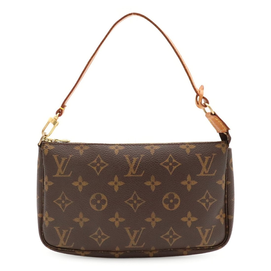 LOUIS VUITTON Louis Vuitton Monogram Pochette Accessoires Handbag Pouch - Bag M51980: --- Catalog ---Category: SizeSize (HxWxD): 12.5cm x 21cm x 4cm / 4.92'' x 8.26'' x 1.57''Category: DesignType: Handbag, Pochette, PouchColor: Brown, MonogramGender: WomenMaterial: Monogram Category: G