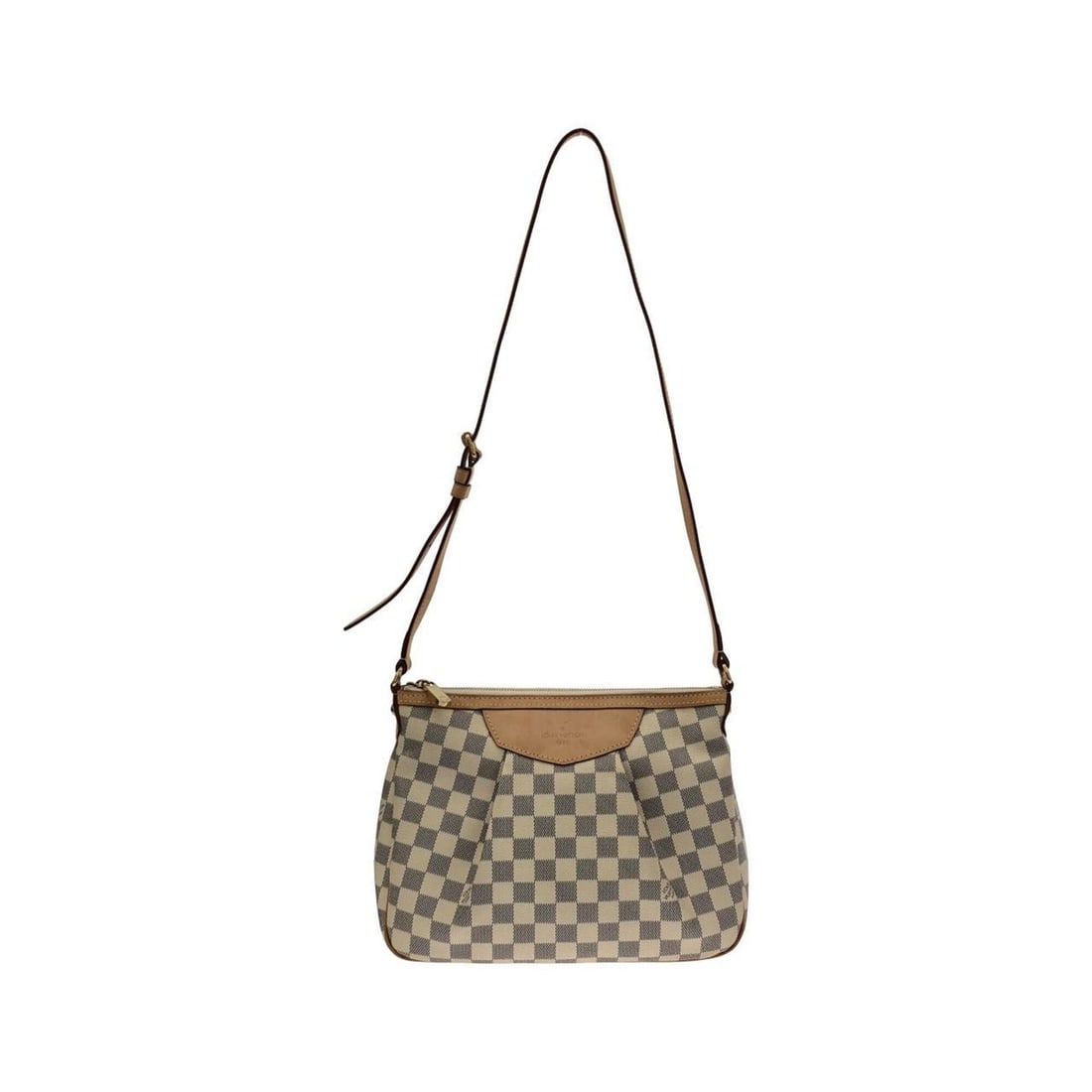 Louis Vuitton Damier Azur Siracusa PM N41113 Shoulder Bag: --- Catalog ---Category: SizeWeight: 390g / 13.75oz.Size (HxWxD): 23cm x 29.5cm x 9.5cm / 9.05'' x 11.61'' x 3.74''Strap Length: 98cm - 110cm / 38.58'' - 43.3''Category: DesignType: Shoulder bagColor: