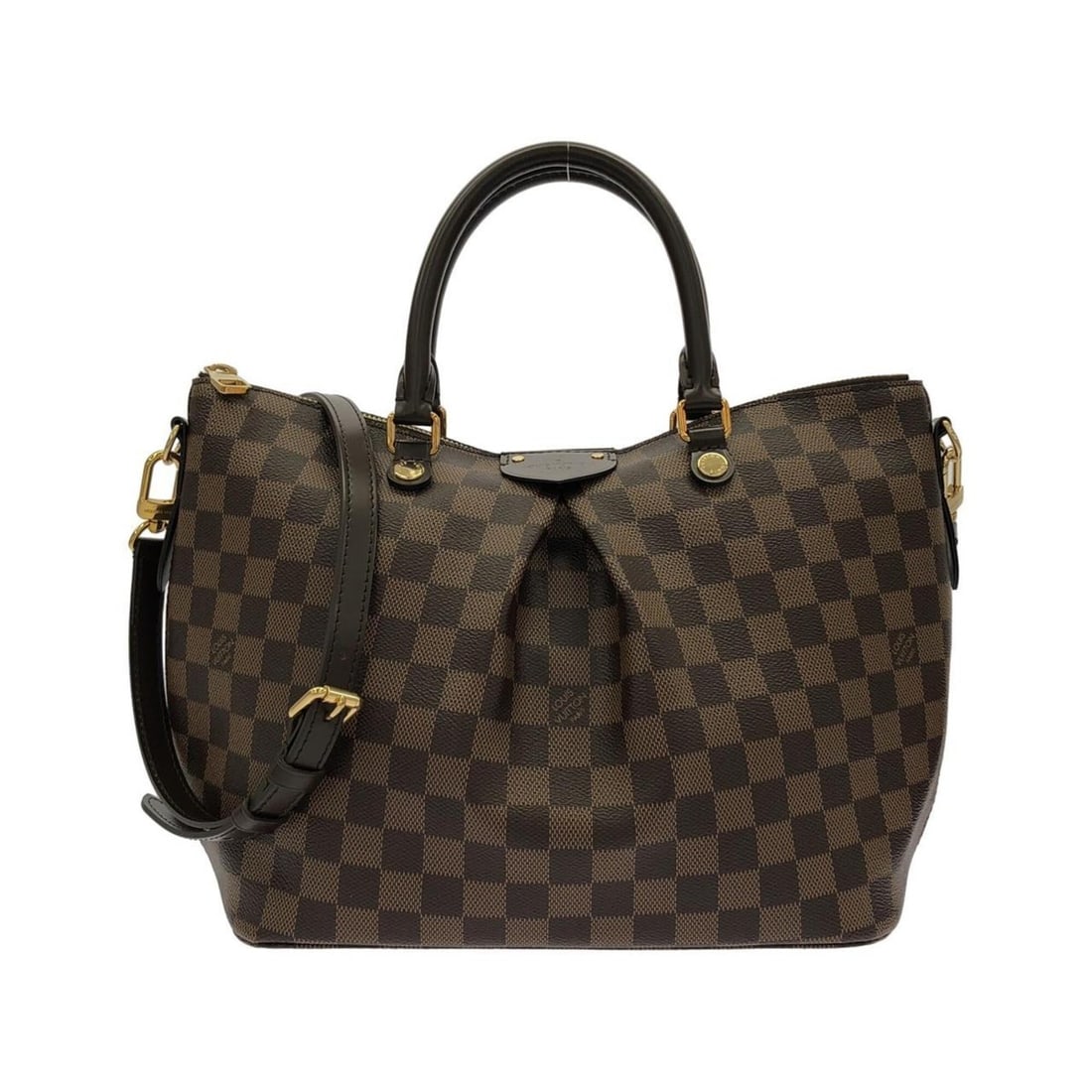 Louis Vuitton Damier Siena MM N41546 Handbag: --- Catalog ---Category: SizeWeight: 670g / 1.47lb.Size (HxWxD): 24cm x 35cm x 15cm / 9.44'' x 13.77'' x 5.9''Strap Length: 106cm - 116cm / 41.73'' - 45.66''Handle Length: 33cm / 12.99''Category: Desi