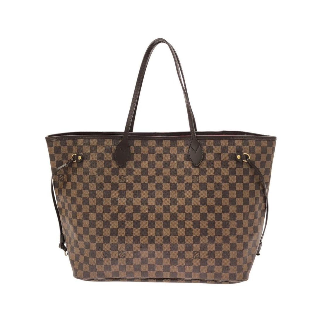 Louis Vuitton Damier Neverfull GM N51106 Handbag: --- Catalog ---Category: SizeWeight: 700g / 1.54lb.Size (HxWxD): 32cm x 54cm x 20cm / 12.59'' x 21.25'' x 7.87''Handle Length: 46cm / 18.11''Category: DesignType: HandbagColor: EbeneGender: WomenMater