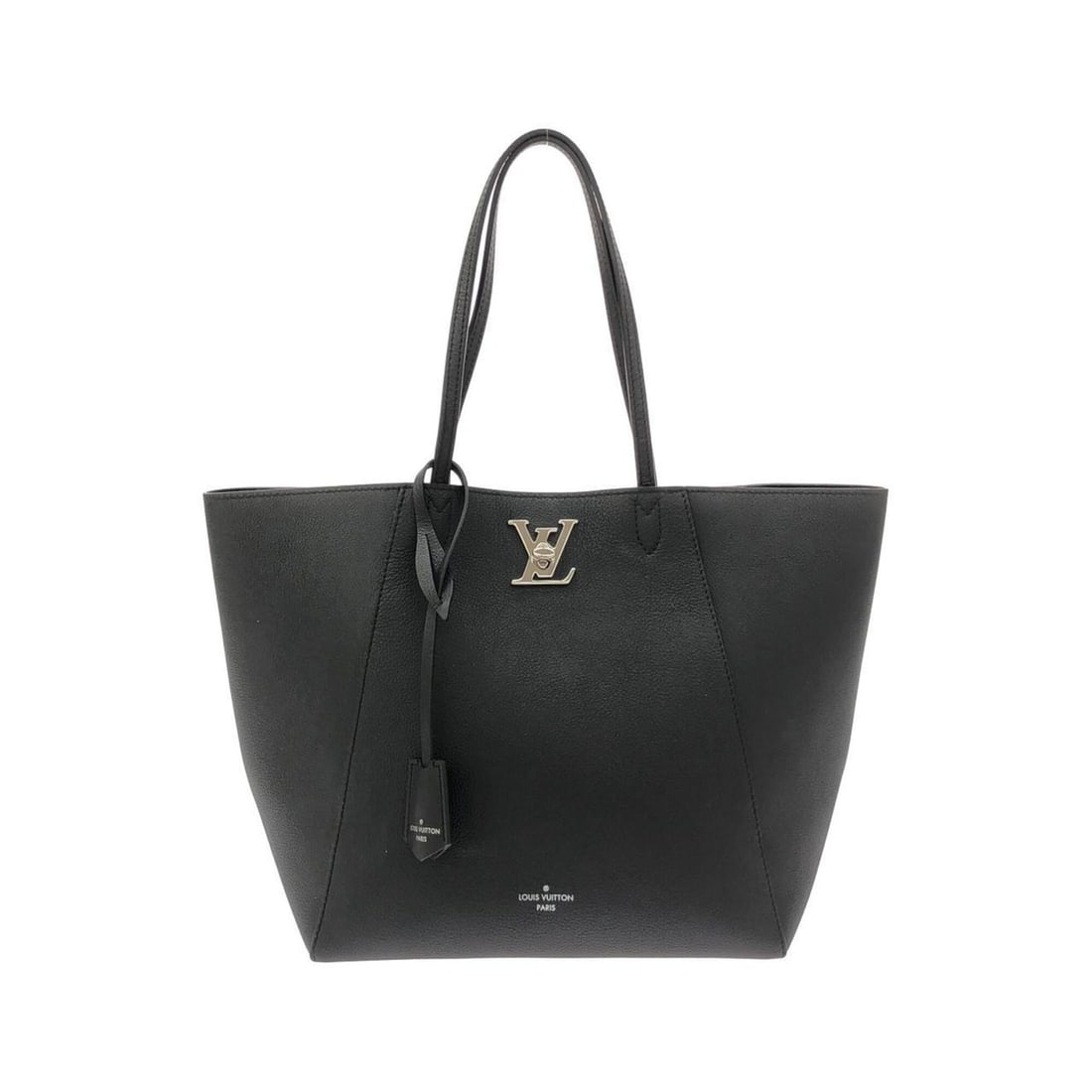 Louis Vuitton Taurillon Lockme Cabas M42291 Handbag: --- Catalog ---Category: SizeWeight: 830g / 1.82lb.Size (HxWxD): 27cm x 40cm x 16cm / 10.62'' x 15.74'' x 6.29''Handle Length: 45cm / 17.71''Category: DesignType: HandbagColor: BlackGender: WomenMater