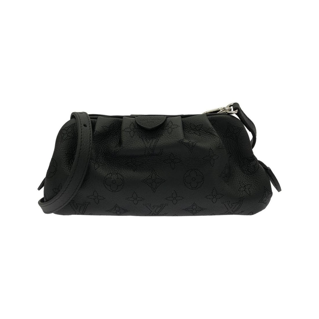 Louis Vuitton Mahina Scala Mini M80093 Shoulder Bag: --- Catalog ---Category: SizeSize (HxWxD): 12cm x 24cm x 6cm / 4.72'' x 9.44'' x 2.36''Category: DesignType: Shoulder bagColor: BlackGender: Men,WomenMaterial: Leather Hardware Color: SilverLeather/Fu