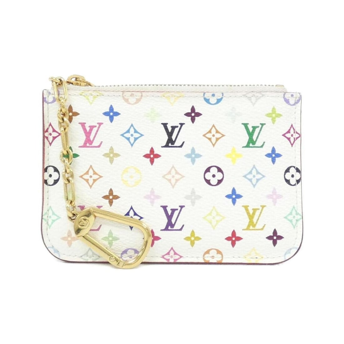 Louis Vuitton Multicolor Pochette Clé M93734 Coin & Key Case: --- Catalog ---Category: SizeSize (HxWxD): 9cm x 13cm x 2cm / 3.54'' x 5.11'' x 0.78''Category: DesignType: Coin purse/coin caseColor: Multi-color, WhiteGender: WomenMaterial: Coated canvas Category: 