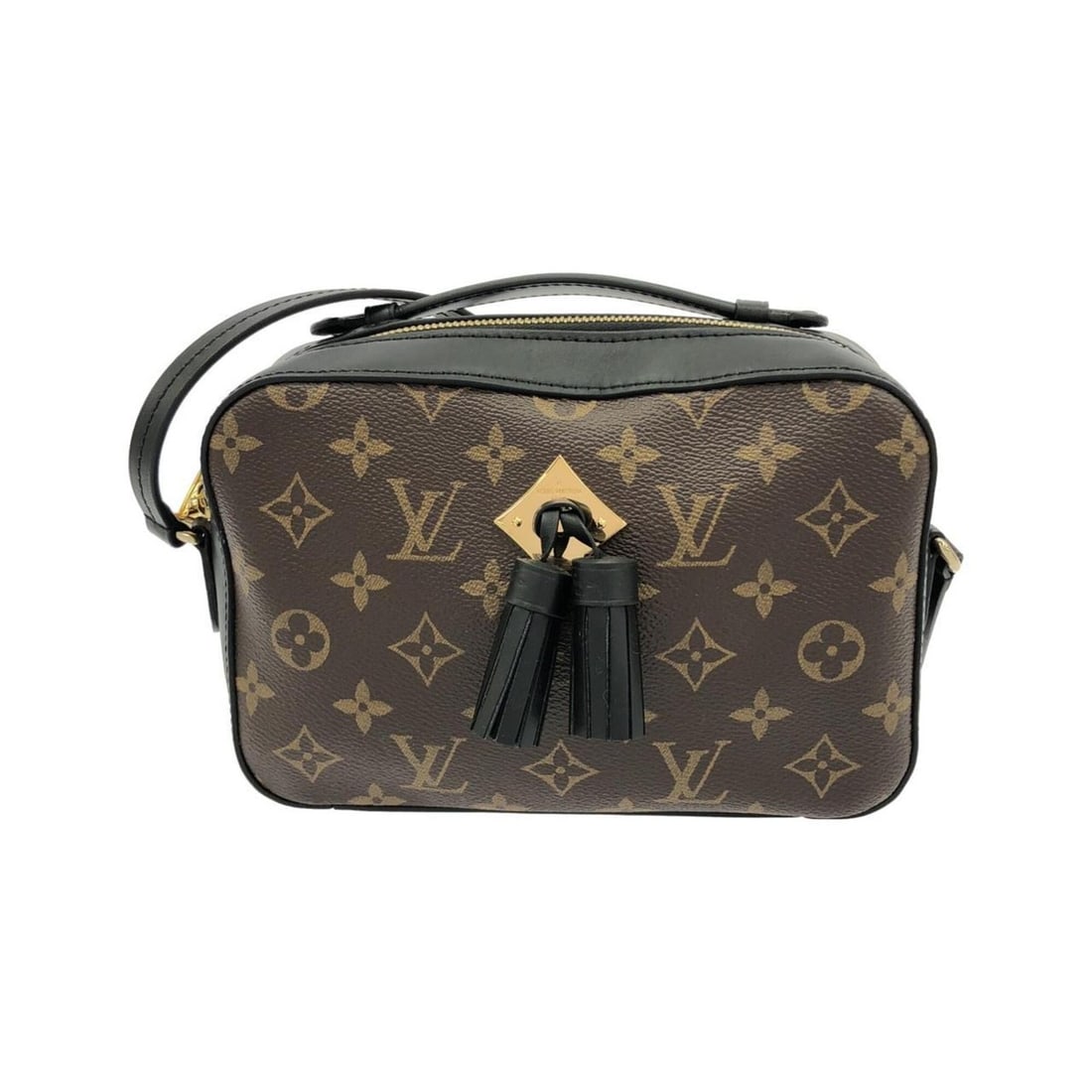 Louis Vuitton Monogram Saint-Onge M43555 Shoulder Bag: --- Catalog ---Category: SizeSize (HxWxD): 14cm x 22cm x 7cm / 5.51'' x 8.66'' x 2.75''Category: DesignType: Shoulder bagColor: Black, MarronGender: Men,WomenMaterial: Coated canvas , Leather Hardware