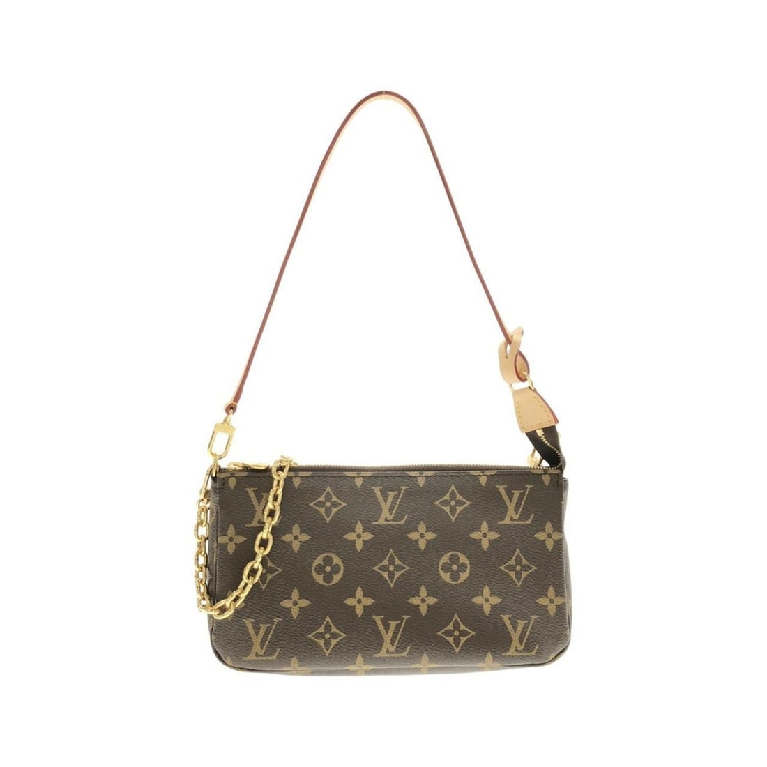 Louis Vuitton Monogram Pochette Accessoires M82766 Accessory Pouch: --- Catalog ---Category: SizeSize (HxWxD): 13cm x 22cm x 4cm / 5.11'' x 8.66'' x 1.57''Category: DesignType: Pochette, PouchColor: MarronGender: Women,MenMaterial: Coated canvas Hardware Color: GoldCa