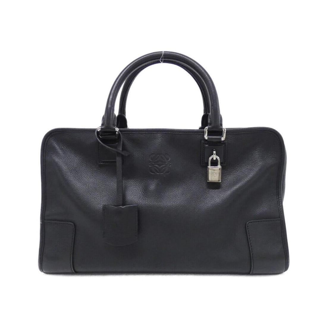 Loewe Amazona 36cm 352 79 A22 Handbag: --- Catalog ---Category: SizeSize (HxWxD): 22cm x 36cm x 15cm / 8.66'' x 14.17'' x 5.9''Category: DesignType: HandbagColor: BlackGender: WomenMaterial: Leather Hardware Color: SilverLeather/Fur Type: 
