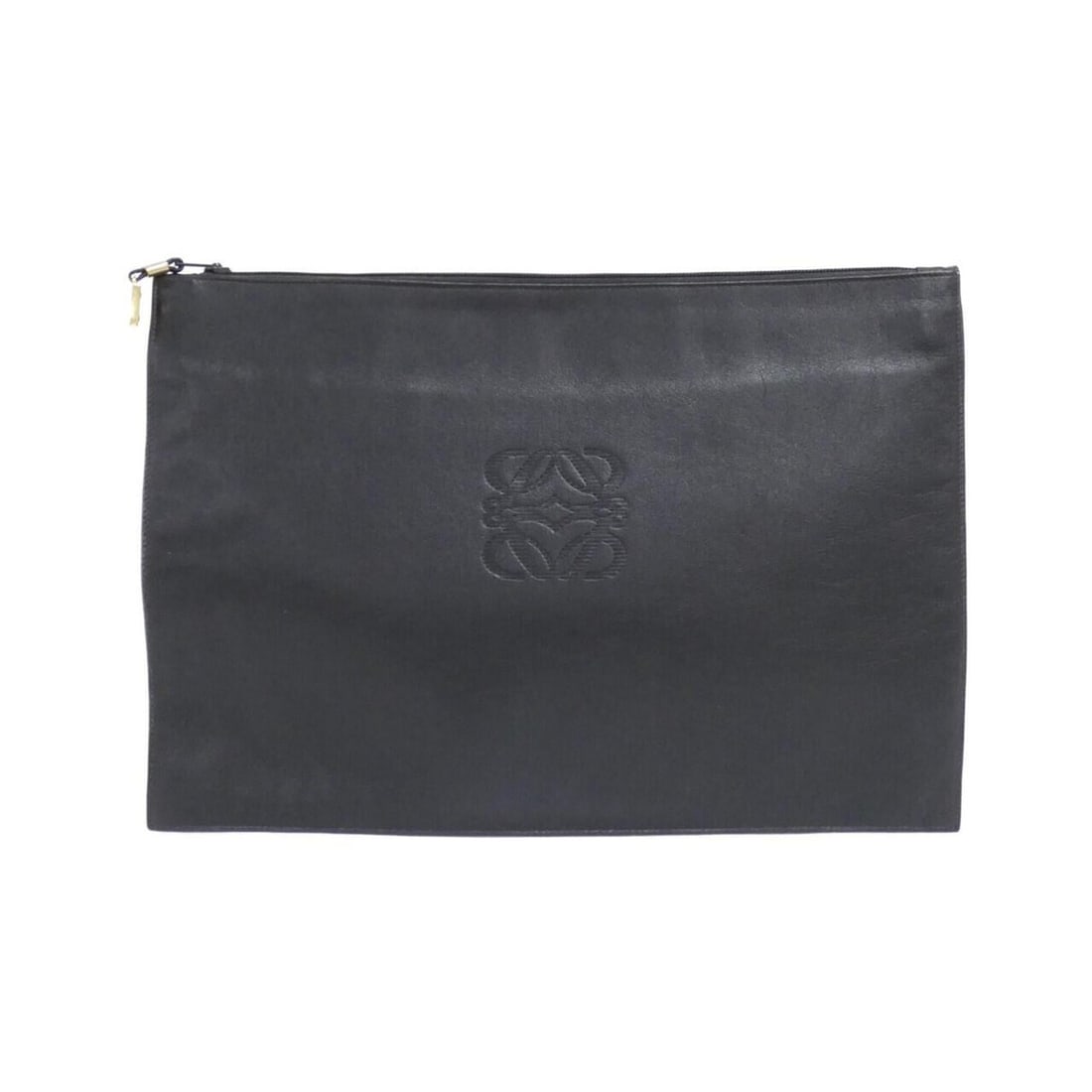 Loewe handbag: --- Catalog ---Category: SizeSize (HxWxD): 26cm x 38cm x 1.5cm / 10.23'' x 14.96'' x 0.59''Category: DesignType: HandbagColor: BlackGender: WomenMaterial: Leather Hardware Color: GoldCategory: