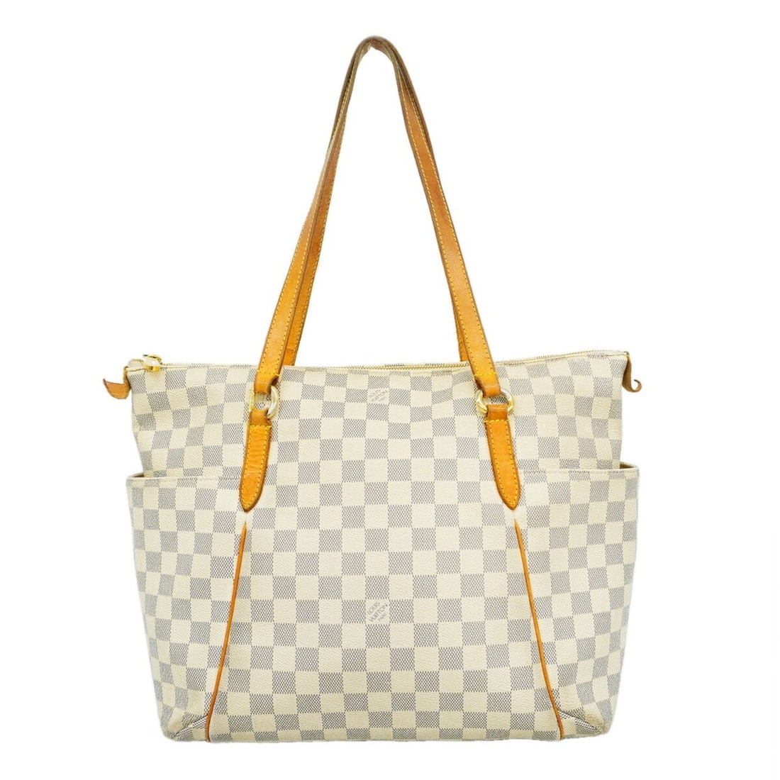 Louis Vuitton Damier Azur Totally MM Tote Bag N51262 White Women's: --- Catalog ---Category: SizeSize (HxWxD): 29cm x 33cm x 14cm / 11.41'' x 12.99'' x 5.51''Category: DesignType: Tote bagColor: WhiteGender: WomenCategory: GeneralMPN: N51262Brand: Louis Vuitton--- Ite