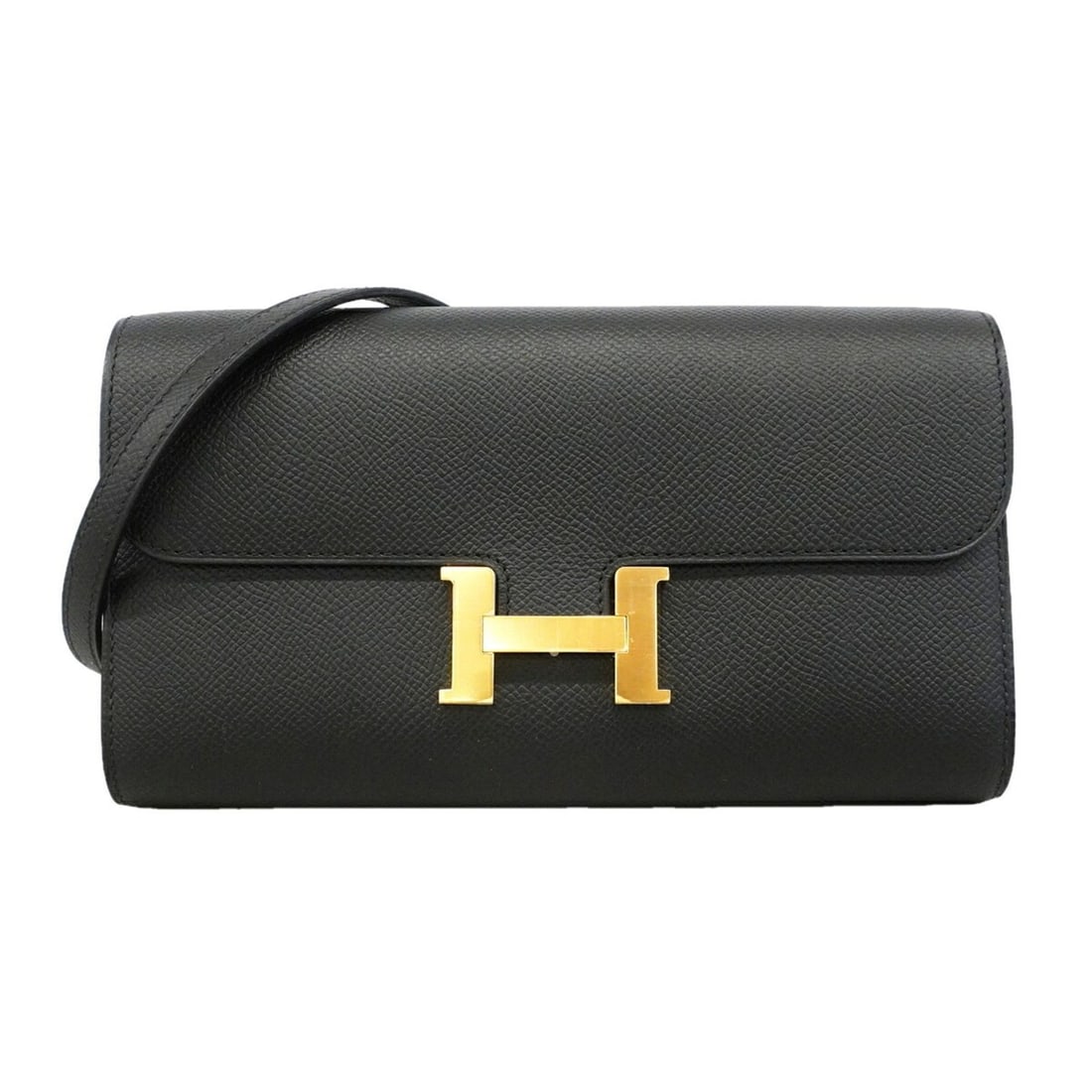 Hermes Constance Long To Go Wallet, Veau Epsom Leather, Black, Z Stamp, Women's: --- Catalog ---Category: SizeSize (HxWxD): 11.5cm x 20.5cm x 4cm / 4.52'' x 8.07'' x 1.57''Category: DesignType: Chain/Shoulder walletColor: BlackGender: WomenMaterial: Epsom leather , Leather Leather