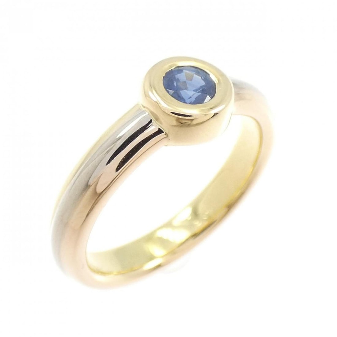 Cartier Monostone Ring: --- Catalog ---Category: SizeUS Size: 4.5Brand Size: 48Category: DesignType: Band ringStone: SapphireGender: WomenMaterial: Pink gold (18K), White gold (18K), Yellow gold (18K)Category: GeneralBrand: