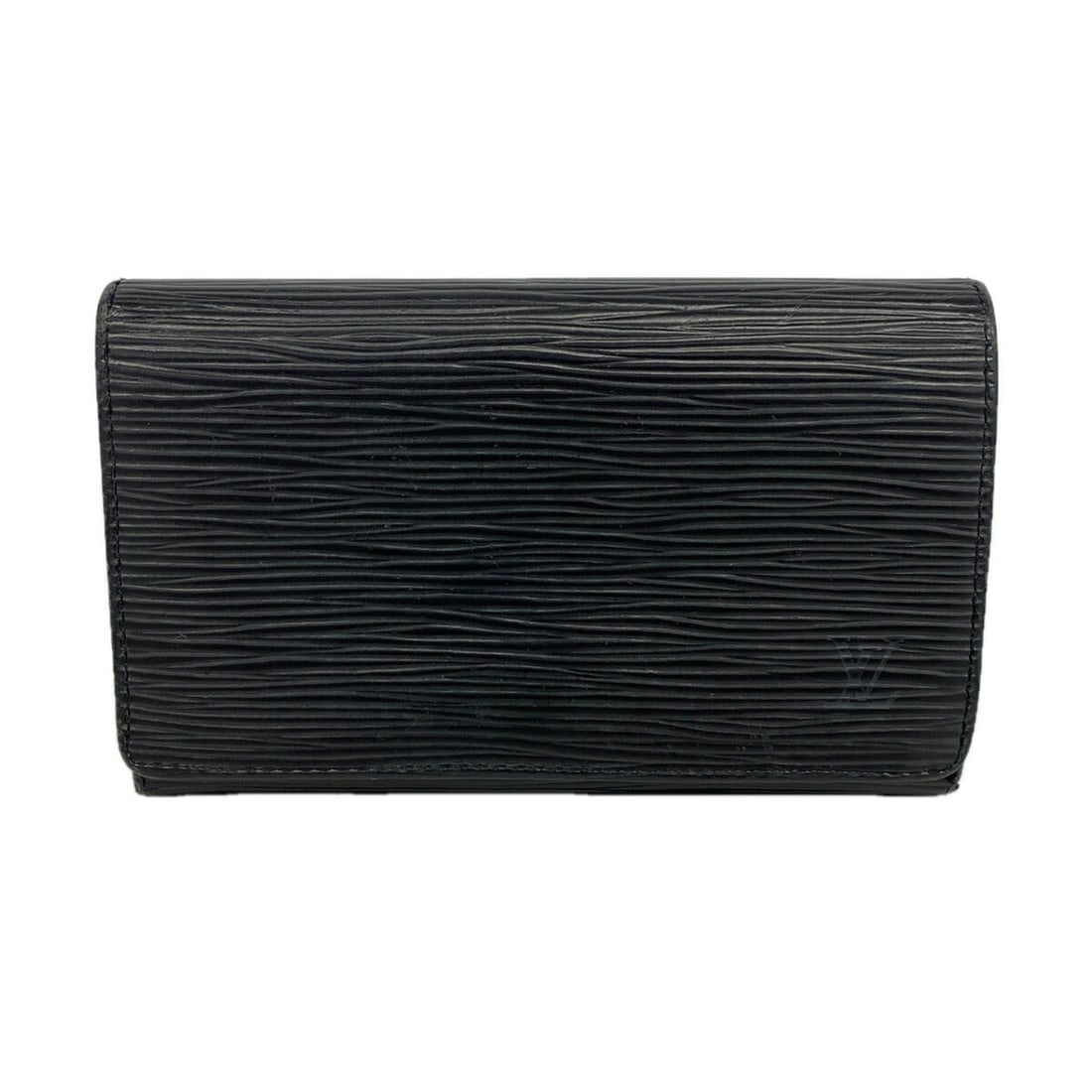 Louis Vuitton Epi Leather Portefeuille Trésor Wallet M63972 Noir (Women's): --- Catalog ---Category: SizeSize (HxWxD): 9cm x 14.5cm x 2.5cm / 3.54'' x 5.7'' x 0.98''Category: DesignType: Wallet (bi-fold)Color: NoirGender: WomenCategory: GeneralMPN: M63972Brand: Louis