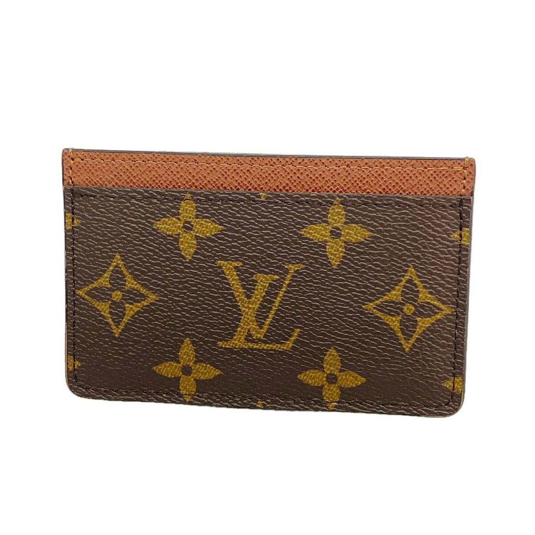 Louis Vuitton Business Card Holder/Card Case, Monogram Portecartes Simple M61733 Brown,: --- Catalog ---Category: DesignType: Card caseColor: BrownGender: Men,WomenCategory: GeneralMPN: M61733Brand: Louis VuittonCategory: Physical PropertiesSize (HxWxD): 7cm x 11cm x 5mm / 2.75'' x 4.33''