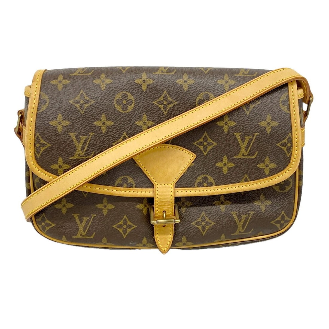 Louis Vuitton Monogram Sologne Shoulder Bag M42250 Brown Women's: --- Catalog ---Category: SizeSize (HxWxD): 20cm x 27cm x 8.5cm / 7.87'' x 10.62'' x 3.34''Category: DesignType: Shoulder bagColor: BrownGender: WomenCategory: GeneralMPN: M42250Brand: Louis Vuitton---