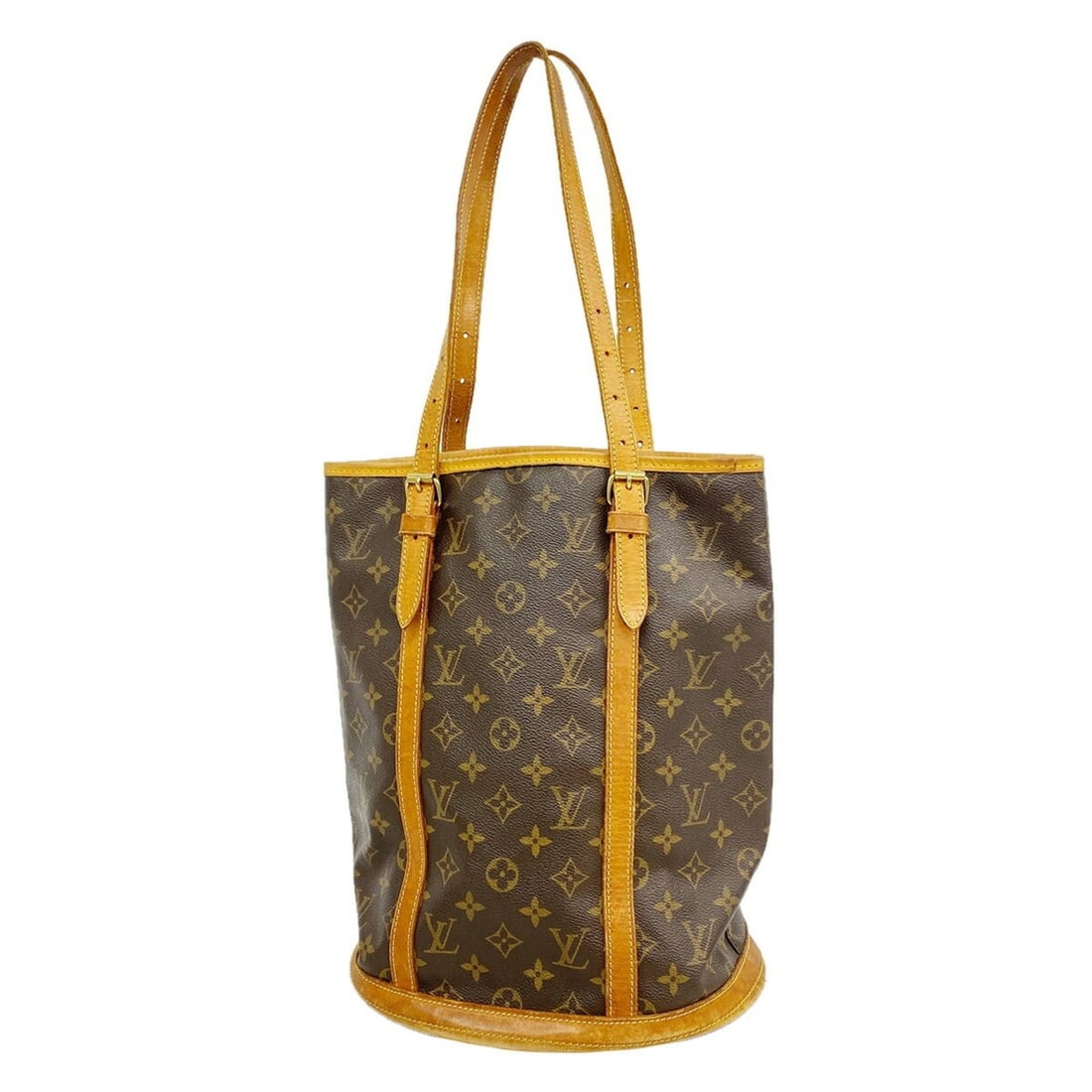 Louis Vuitton Monogram Bucket GM Tote Bag M42236 Brown (Women's): --- Catalog ---Category: SizeSize (HxWxD): 36cm x 27.5cm x 20.5cm / 14.17'' x 10.82'' x 8.07''Category: DesignType: Tote bagColor: BrownGender: WomenCategory: GeneralMPN: M42236Brand: Louis Vuitton---