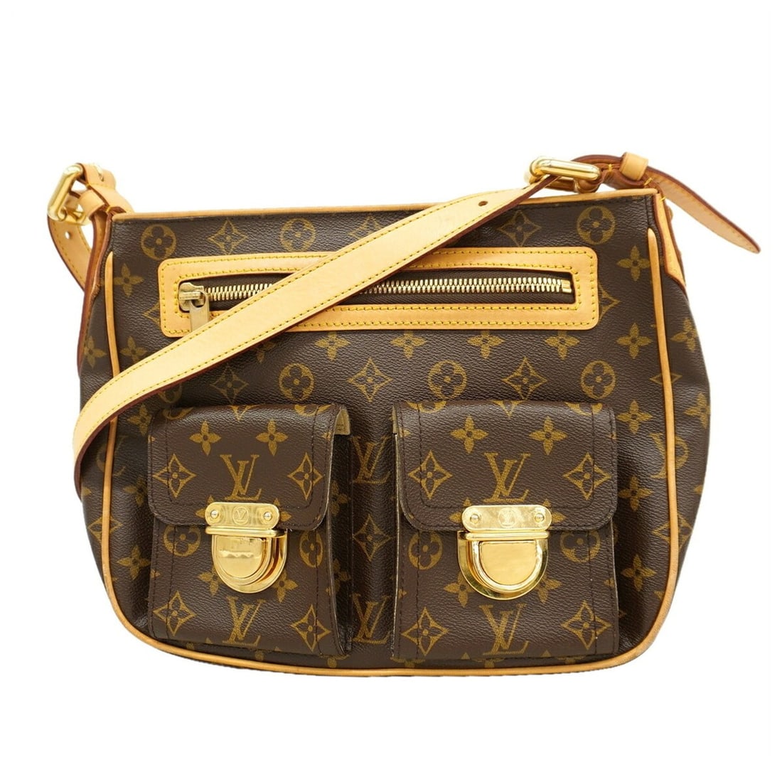 Louis Vuitton Monogram Hudson GM Shoulder Bag M40045 Brown Women's OP018251: --- Catalog ---Category: SizeSize (HxWxD): 23cm x 30cm x 9cm / 9.05'' x 11.81'' x 3.54''Category: DesignType: Shoulder bagColor: BrownGender: WomenCategory: GeneralMPN: M40045Brand: Louis Vuitton--- I
