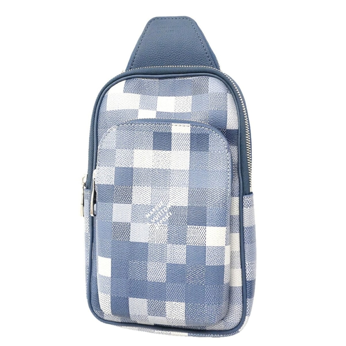 Louis Vuitton Damouflage Avenue Sling Bag PM M28589 Indigo Blue Men's OP015403: --- Catalog ---Category: SizeSize (HxWxD): 25.5cm x 16.5cm x 3.5cm / 10.03'' x 6.49'' x 1.37''Category: DesignType: Sling bagColor: BlueGender: MenCategory: GeneralMPN: M28589Brand: Louis Vuitton--- I