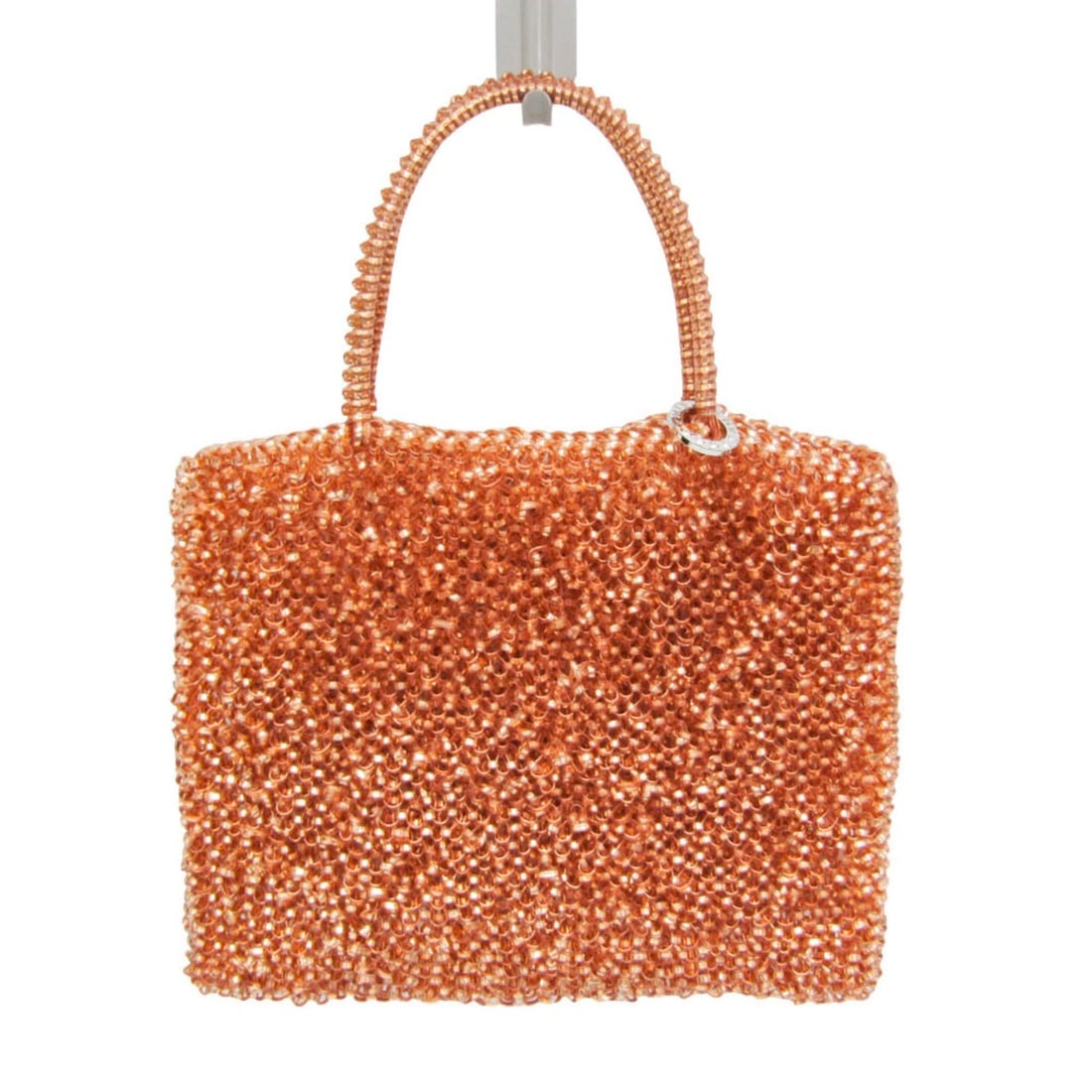 Anteprima Square Standard Medium Women's Wire Handbag Orange: --- Catalog ---Category: SizeHandle Drop: 10.00cm / 3.94''Size (HxWxD): 20cm x 24cm x 2cm / 7.87'' x 9.44'' x 0.78''Handle Length: 25cm / 9.84''Category: DesignType: HandbagColor: OrangeGender: