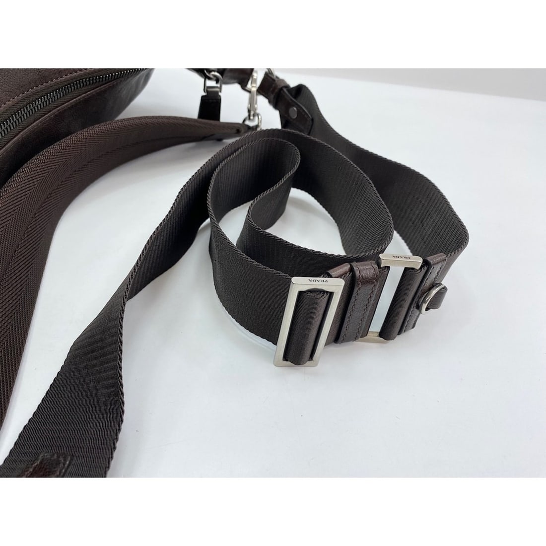 Prada Explorer Shoulder Bag, Brown - 10