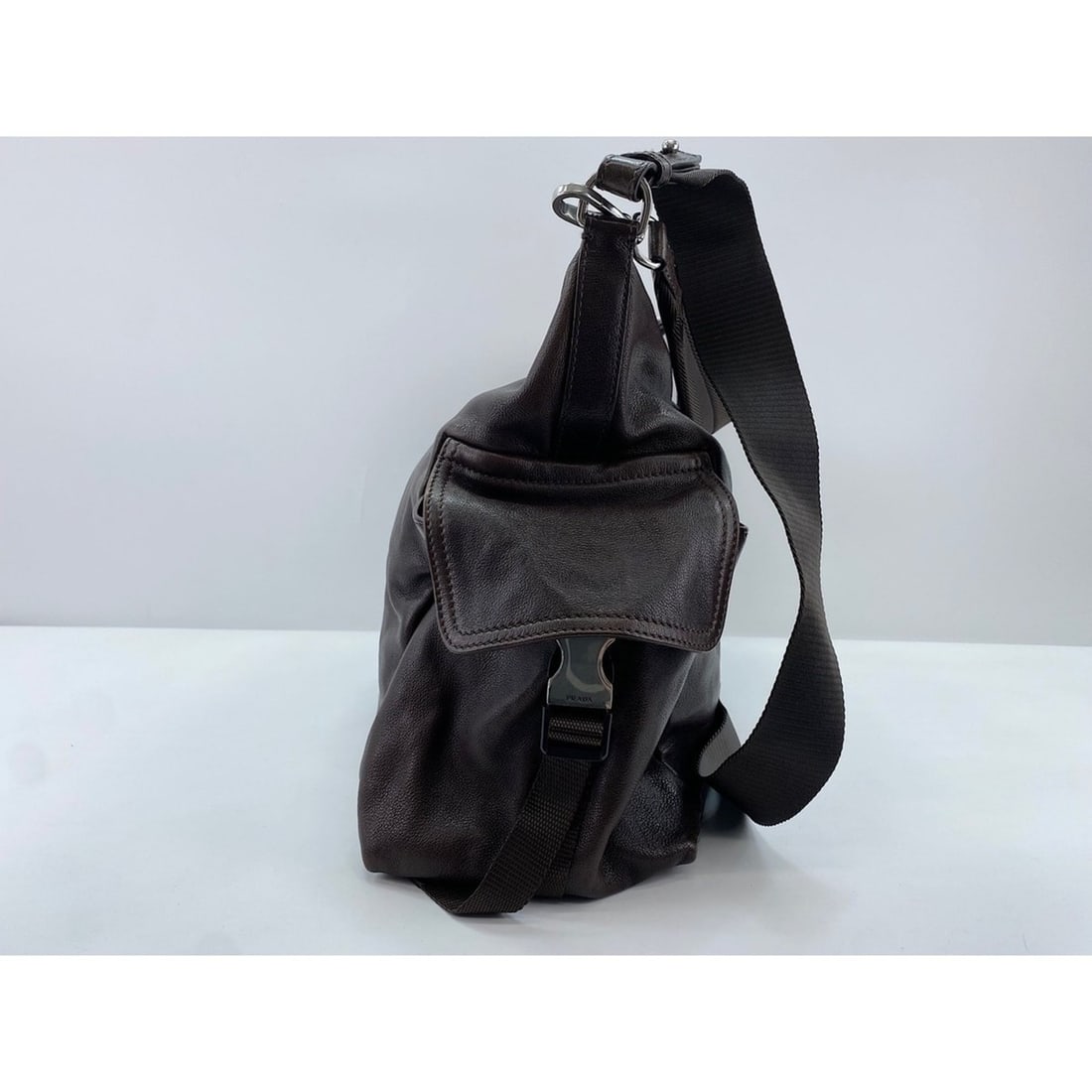 Prada Explorer Shoulder Bag, Brown - 3