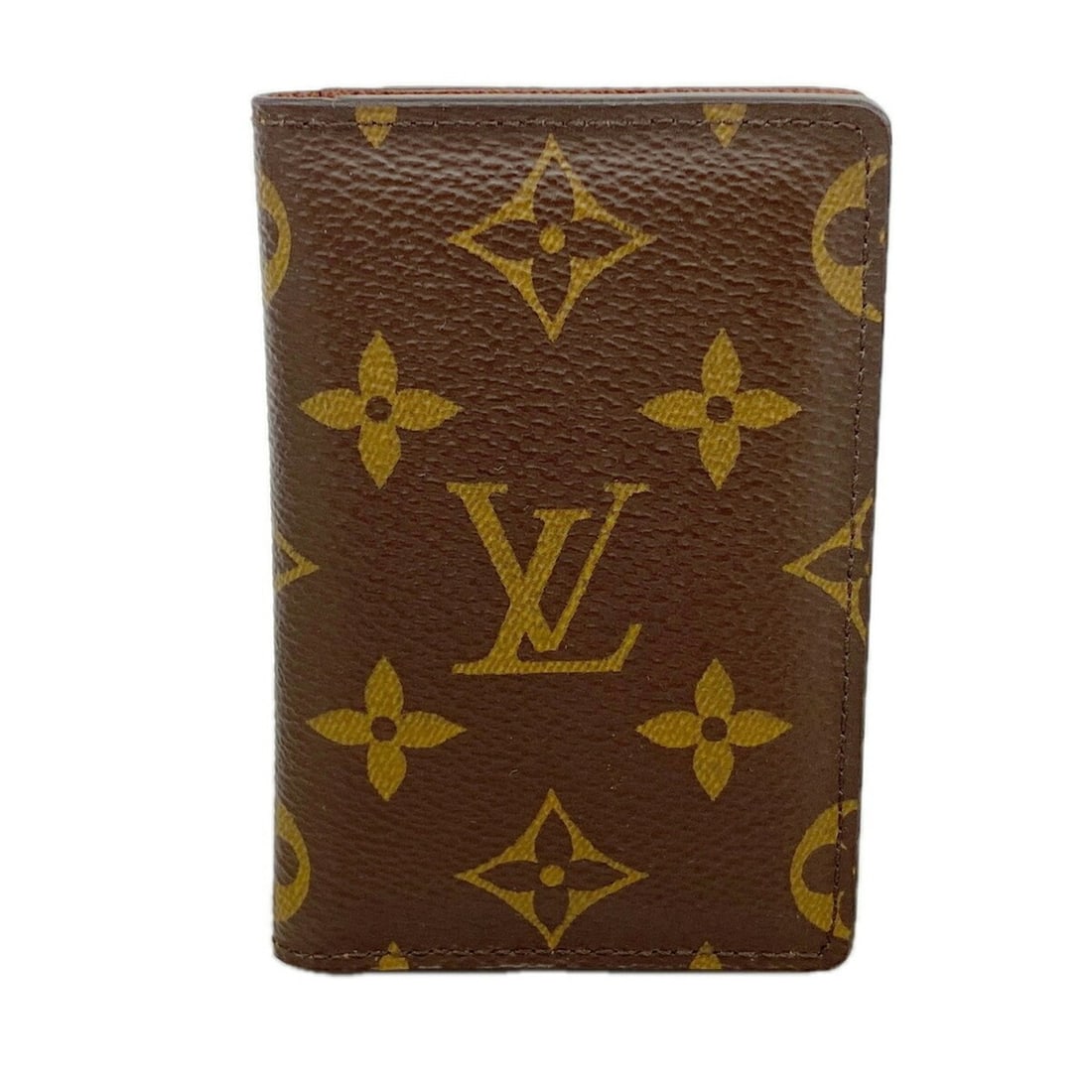 Louis Vuitton Monogram Organizer de Poche Business Card Holder/Card Case M60502 Brown (1 of 10)