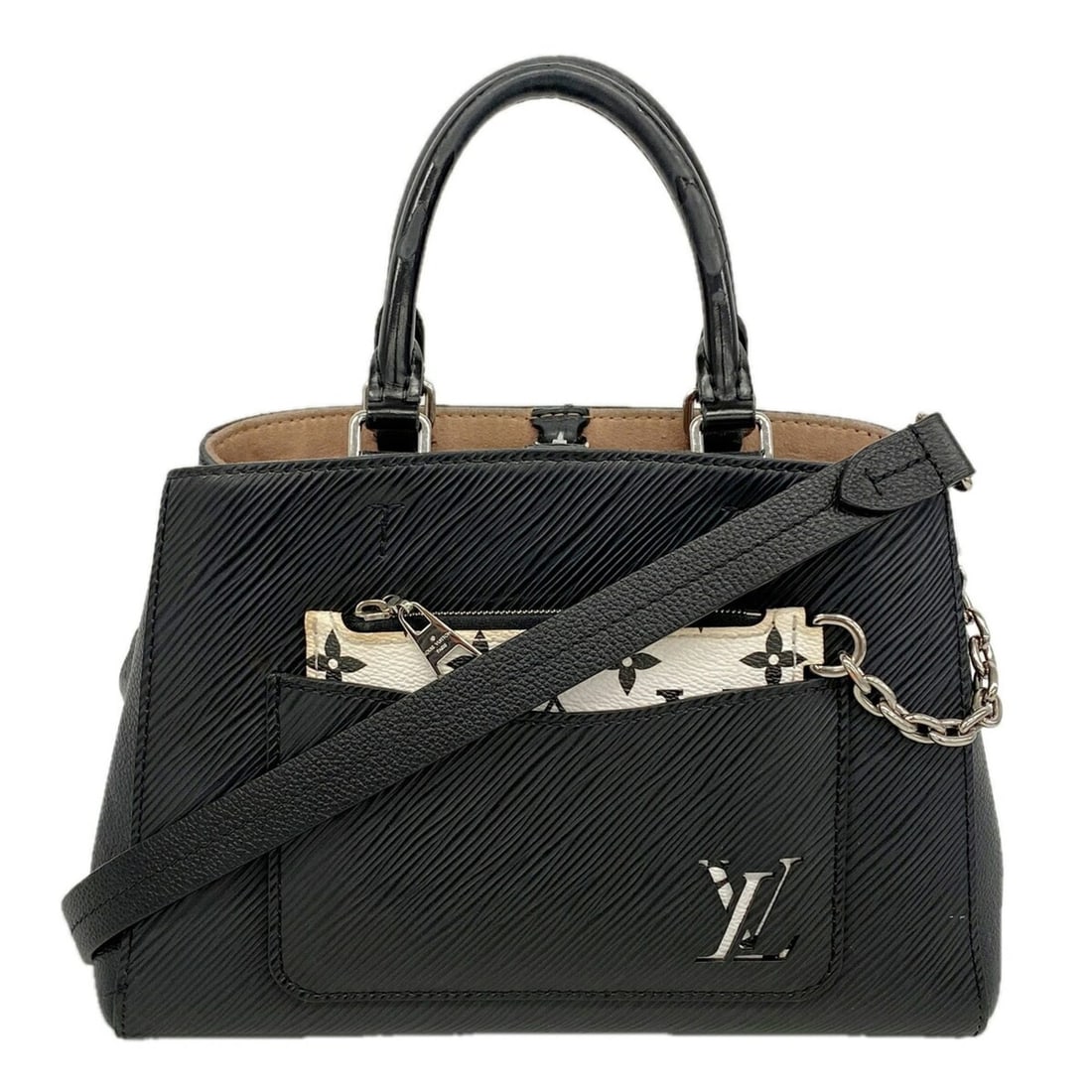 Louis Vuitton Epi Marel Tote BB Handbag M59952 Noir 2-way bag for women: --- Catalog ---Category: SizeSize (HxWxD): 16.5cm x 25cm x 12cm / 6.49'' x 9.84'' x 4.72''Category: DesignType: HandbagColor: NoirGender: WomenCategory: GeneralMPN: M59952Brand: Louis Vuitton--- Item 
