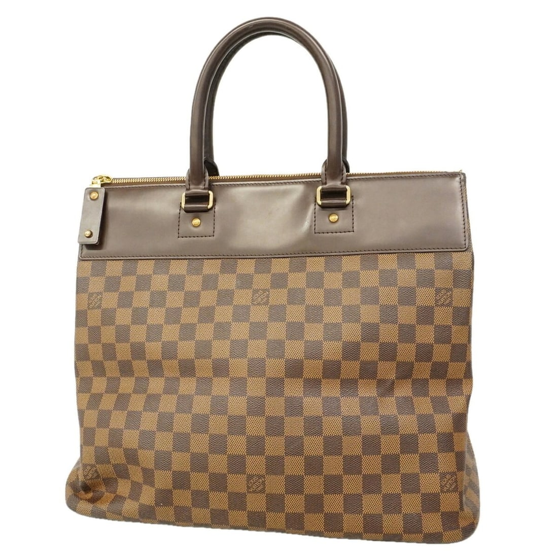Louis Vuitton Damier Greenwich PM Handbag N41165 Ebene (Men's/Women's): --- Catalog ---Category: SizeSize (HxWxD): 35cm x 38cm x 23cm / 13.77'' x 14.96'' x 9.05''Category: DesignType: HandbagColor: EbeneGender: Men,WomenCategory: GeneralMPN: N41165Brand: Louis Vuitton--- 