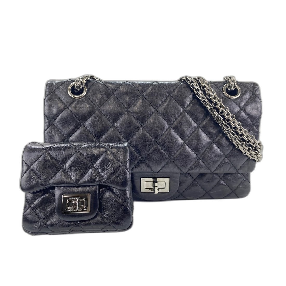 Chanel Matelassé Shoulder Bag, Black (1 of 14)