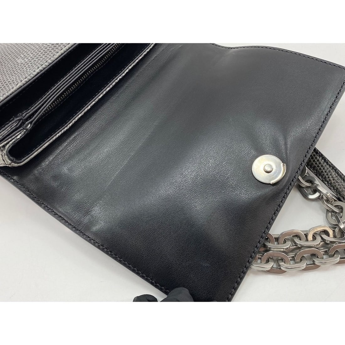 Prada shoulder bag, gray - 10