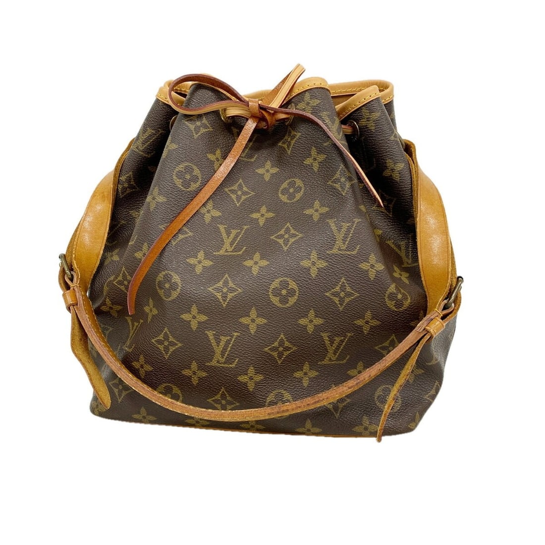 Louis Vuitton Monogram Petit Noé Shoulder Bag M42226 Brown Women's: --- Catalog ---Category: SizeSize (HxWxD): 27cm x 24cm x 18cm / 10.62'' x 9.44'' x 7.08''Category: DesignType: Shoulder bagColor: BrownGender: WomenCategory: GeneralMPN: M42226Brand: Louis Vuitton--- 