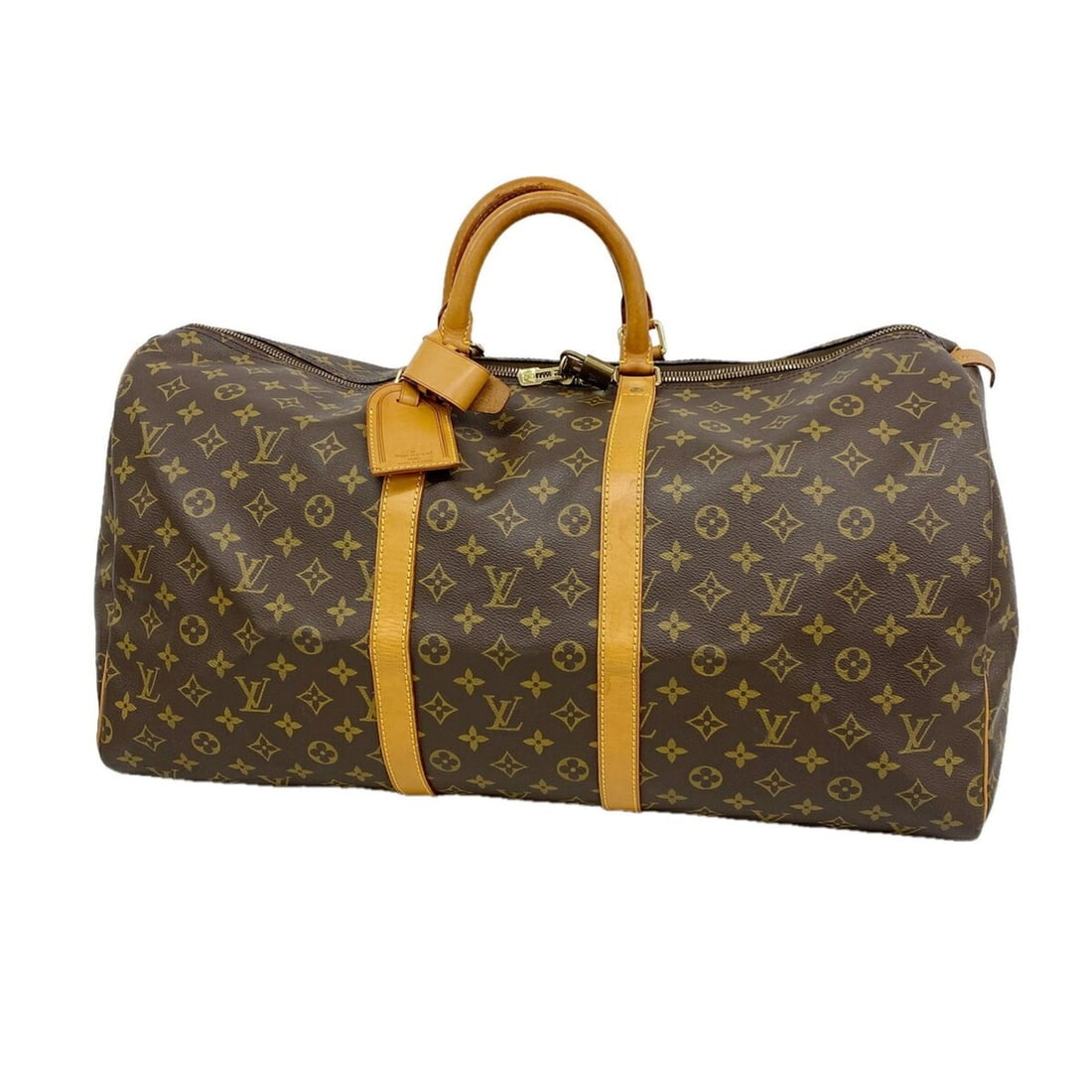 Louis Vuitton Bags - Boston Monogram Keepall 55 M41424 Brown Men's & Women's: --- Catalog ---Category: SizeSize (HxWxD): 30cm x 55cm x 25cm / 11.81'' x 21.65'' x 9.84''Category: DesignType: Boston bagColor: BrownGender: Men,WomenCategory: GeneralMPN: M41424Brand: Louis Vuitton-