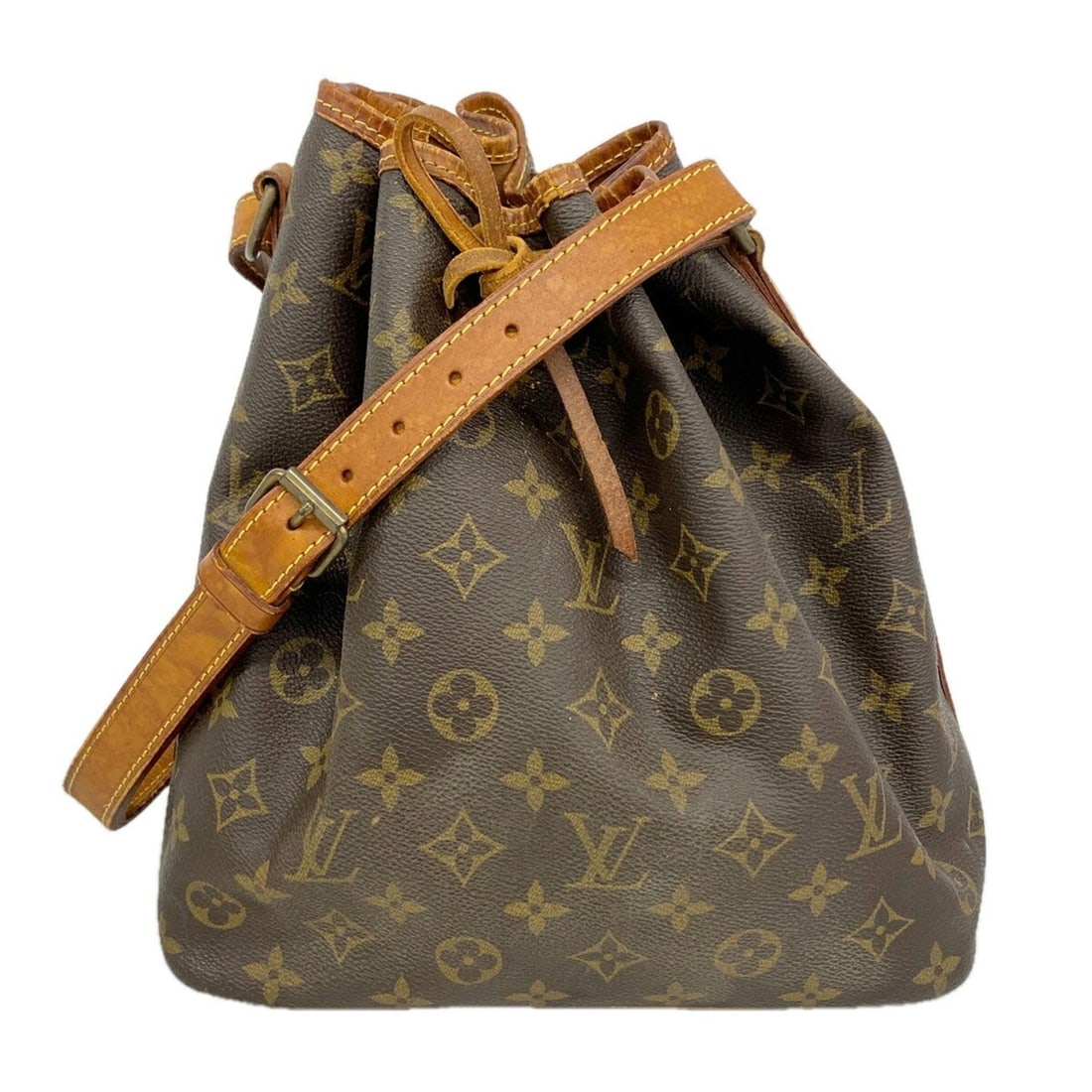 Louis Vuitton Monogram Petit Noé Shoulder Bag M42226 Brown Women's: --- Catalog ---Category: SizeSize (HxWxD): 27cm x 24cm x 18cm / 10.62'' x 9.44'' x 7.08''Category: DesignType: Shoulder bagColor: BrownGender: WomenCategory: GeneralMPN: M42226Brand: Louis Vuitton--- 