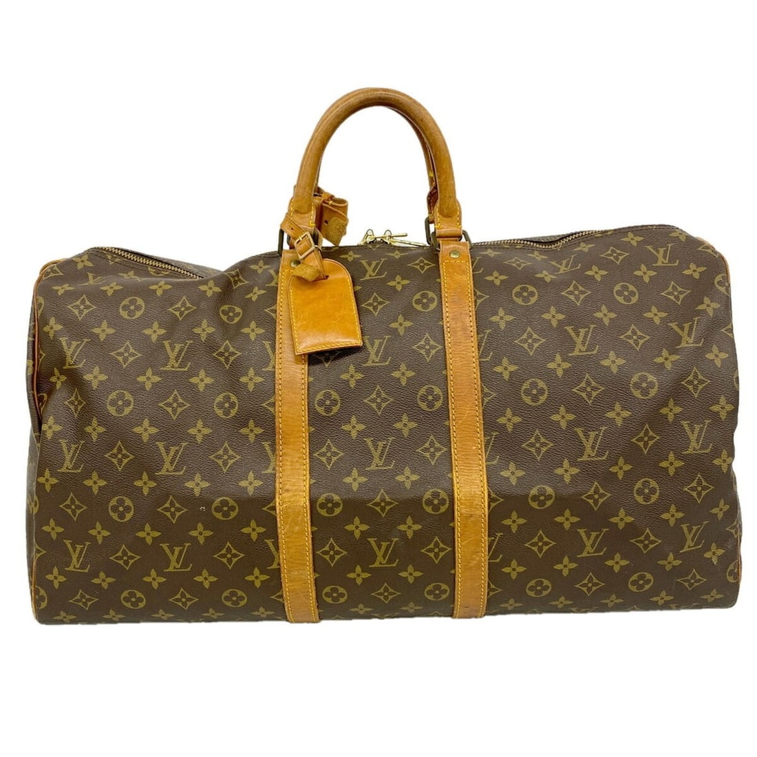 Louis Vuitton Bags - Boston Monogram Keepall 55 M41424 Brown Men's & Women's: --- Catalog ---Category: SizeSize (HxWxD): 30cm x 55cm x 25cm / 11.81'' x 21.65'' x 9.84''Category: DesignType: Boston bagColor: BrownGender: Men,WomenCategory: GeneralMPN: M41424Brand: Louis Vuitton-