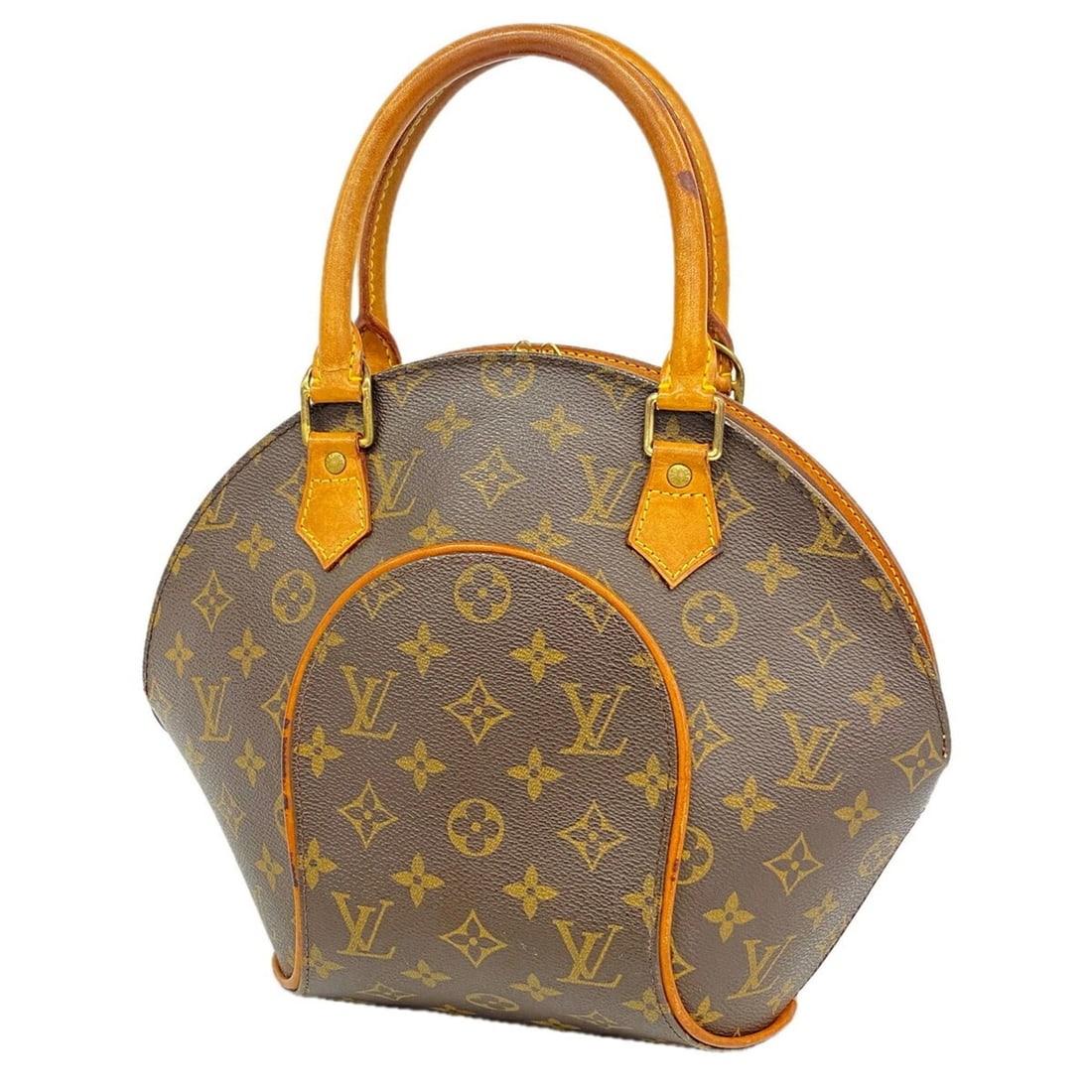 Louis Vuitton Monogram Ellipse PM Handbag M51127 Brown Women's: --- Catalog ---Category: SizeSize (HxWxD): 27.5cm x 21cm x 6.5cm / 10.82'' x 8.26'' x 2.55''Category: DesignType: HandbagColor: BrownGender: WomenCategory: GeneralMPN: M51127Brand: Louis Vuitton--- It