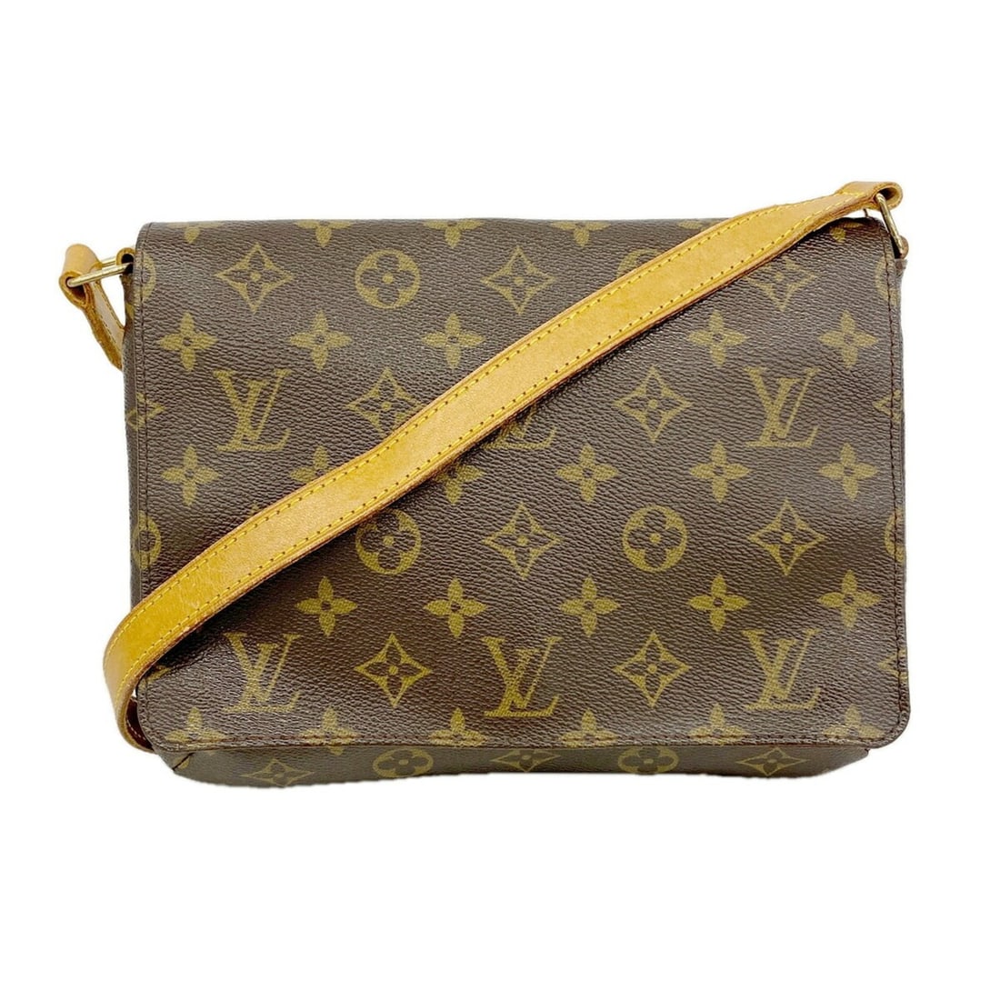 Louis Vuitton Monogram Musette Satango Short Strap Shoulder Bag M51257 Brown Women's: --- Catalog ---Category: SizeSize (HxWxD): 20cm x 25cm x 5cm / 7.87'' x 9.84'' x 1.96''Category: DesignType: Shoulder bagColor: BrownGender: WomenCategory: GeneralMPN: M51257Brand: Louis Vuitton--- It