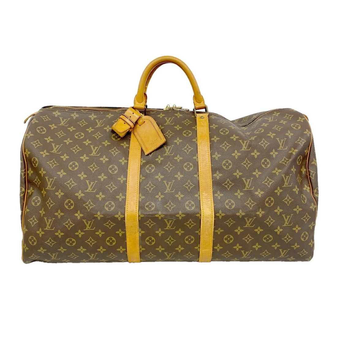 Louis Vuitton Bags - Boston Monogram Keepall 60 M41422 Brown Men's & Women's: --- Catalog ---Category: SizeSize (HxWxD): 32.5cm x 61cm x 26cm / 12.79'' x 24.01'' x 10.23''Category: DesignType: Boston bagColor: BrownGender: Men,WomenCategory: GeneralMPN: M41422Brand: Louis Vuitt