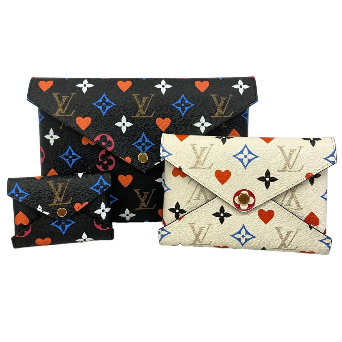 Louis Vuitton Bags & Pouches Monogram Game On Pochette Kirigami M80284 Black White Men's Women's (1 of 11)