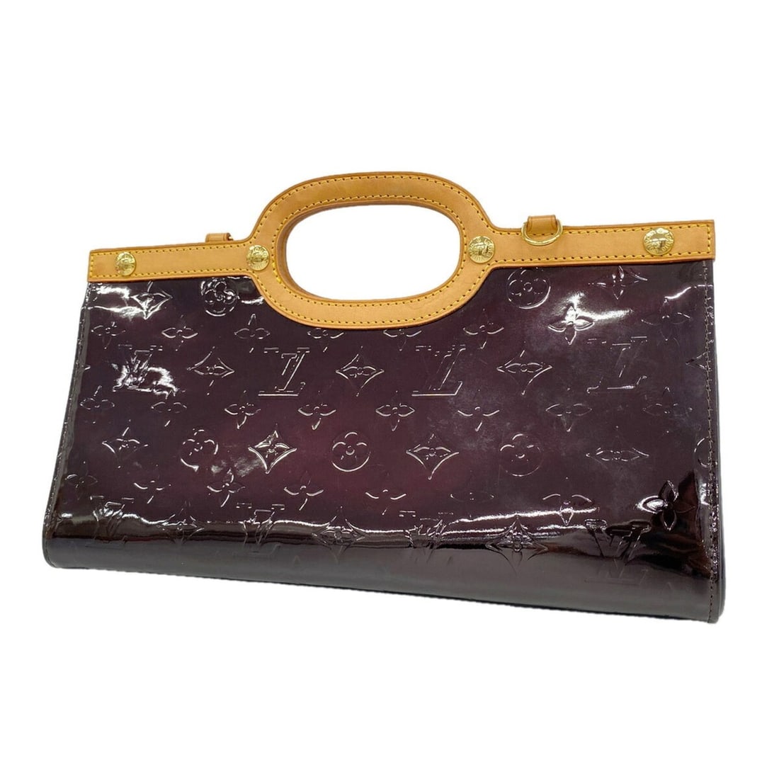Louis Vuitton Vernis Roxbury Drive handbag M91995 Amarante Ladies OP019083: --- Catalog ---Category: SizeSize (HxWxD): 18cm x 32cm x 11cm / 7.08'' x 12.59'' x 4.33''Category: DesignType: HandbagColor: AmaranteGender: WomenCategory: GeneralMPN: M91995Brand: Louis Vuitton--- It