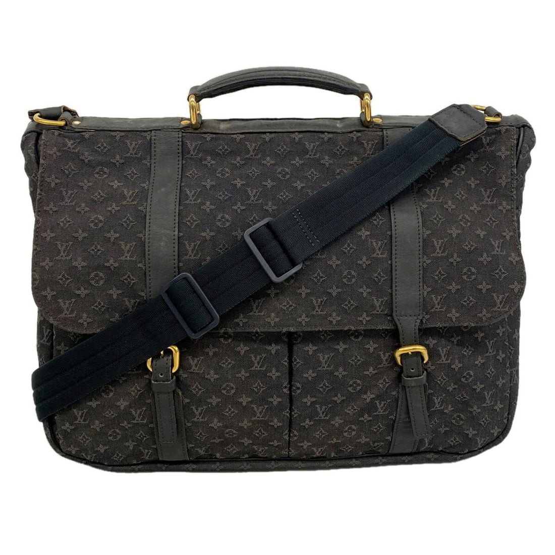 Louis Vuitton Monogram Mini Denise Handbag M42311 TST Blue 2-way bag for men and women OP012721: --- Catalog ---Category: SizeSize (HxWxD): 31cm x 41cm x 20cm / 12.2'' x 16.14'' x 7.87''Category: DesignType: HandbagColor: TST BlueGender: Men,WomenCategory: GeneralMPN: M42311Brand: Louis Vuitton--