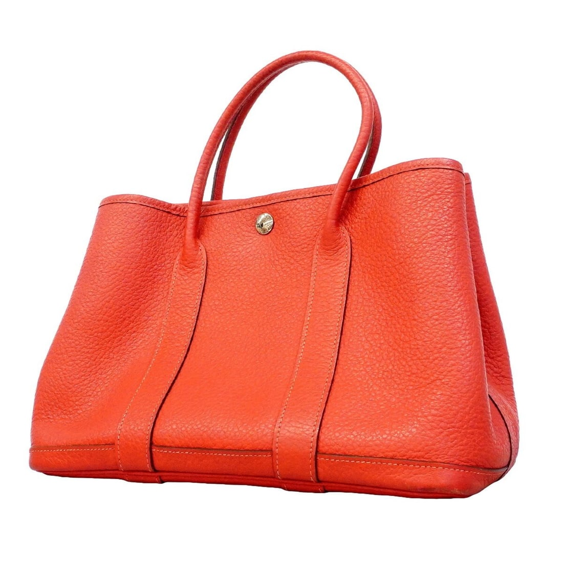Hermes Garden TPM Tote Bag, Negonda Leather, Bougainvillea Pattern, ?R Stamp, Women's, OP020015: --- Catalog ---Category: SizeSize (HxWxD): 21cm x 30.5cm x 14cm / 8.26'' x 12'' x 5.51''Category: DesignType: Tote bagColor: Red colorGender: WomenMaterial: Negonda leather Hardware Color: SilverCateg