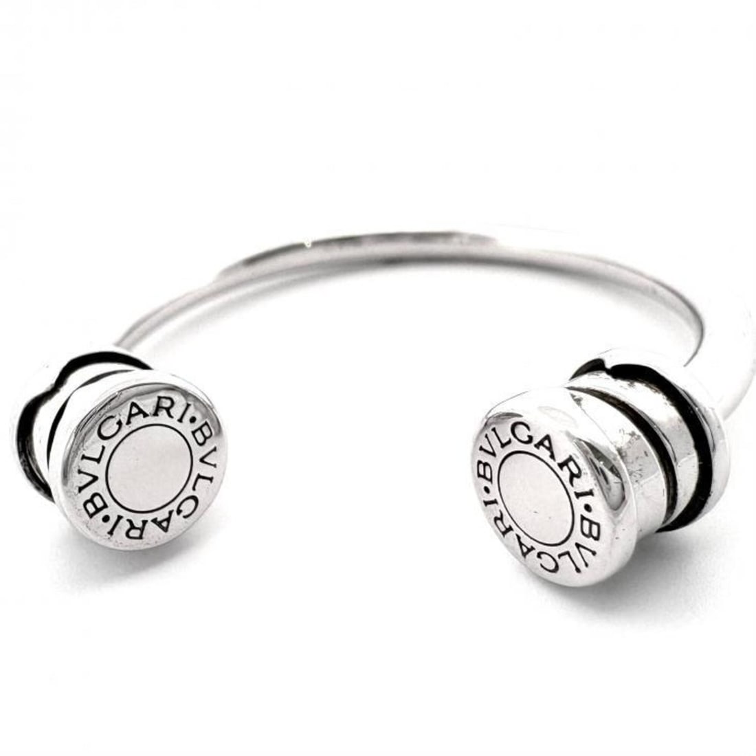 BVLGARI B-zero1 SV925 Keychain Ag925 Silver: --- Catalog ---Category: DesignType: KeyringColor: SilverGender: Women,MenMaterial: Silver 925Category: GeneralBrand: Bvlgari--- Item List ---Section: ConditionRanking: Rank AB Used - Traces of usage,