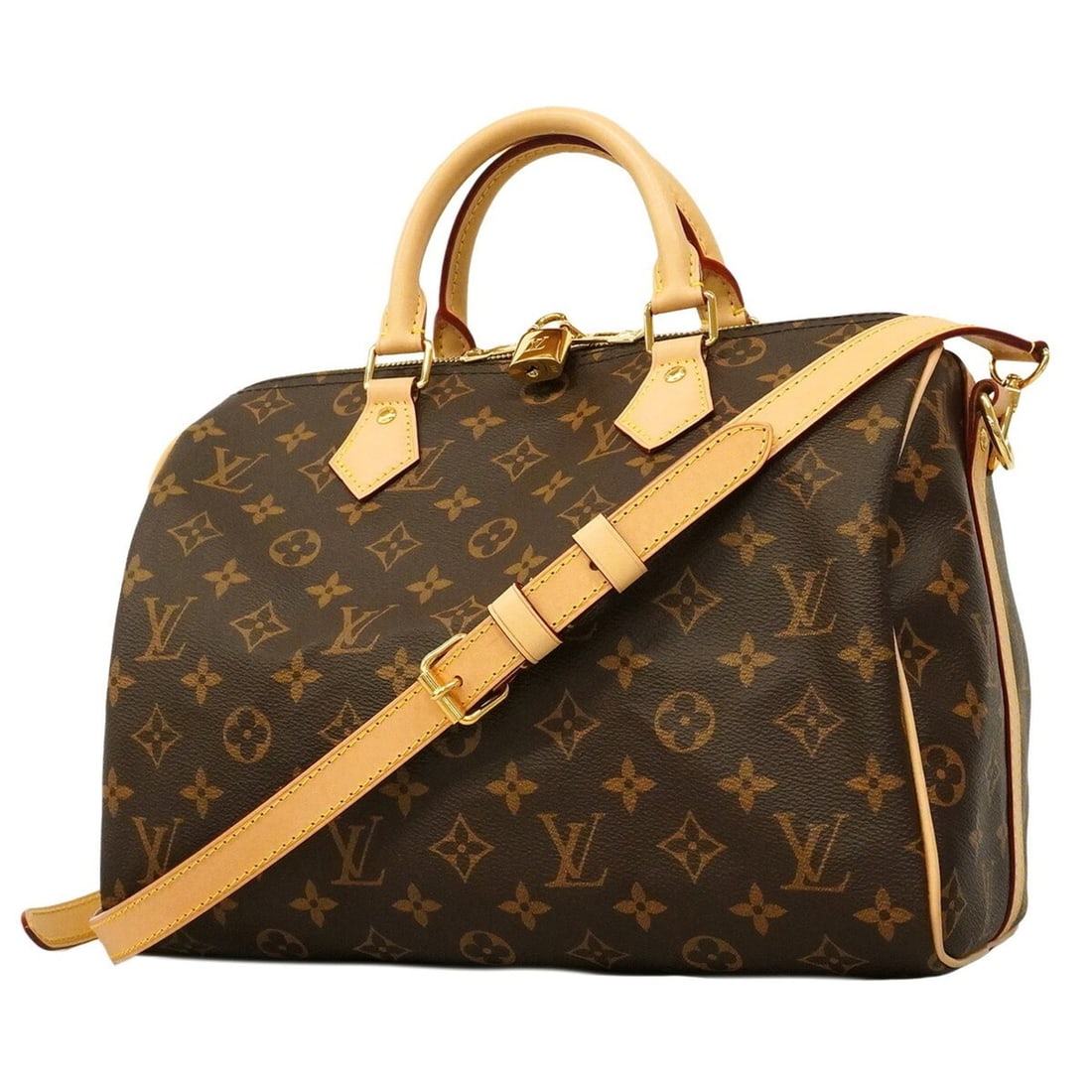 Louis Vuitton Monogram Speedy Bandoulière 30 Handbag M46980 Brown 2-way bag for women P3398738: --- Catalog ---Category: SizeSize (HxWxD): 21cm x 30cm x 17cm / 8.26'' x 11.81'' x 6.69''Category: DesignType: HandbagColor: BrownGender: WomenCategory: GeneralMPN: M46980Brand: Louis Vuitton--- Item 