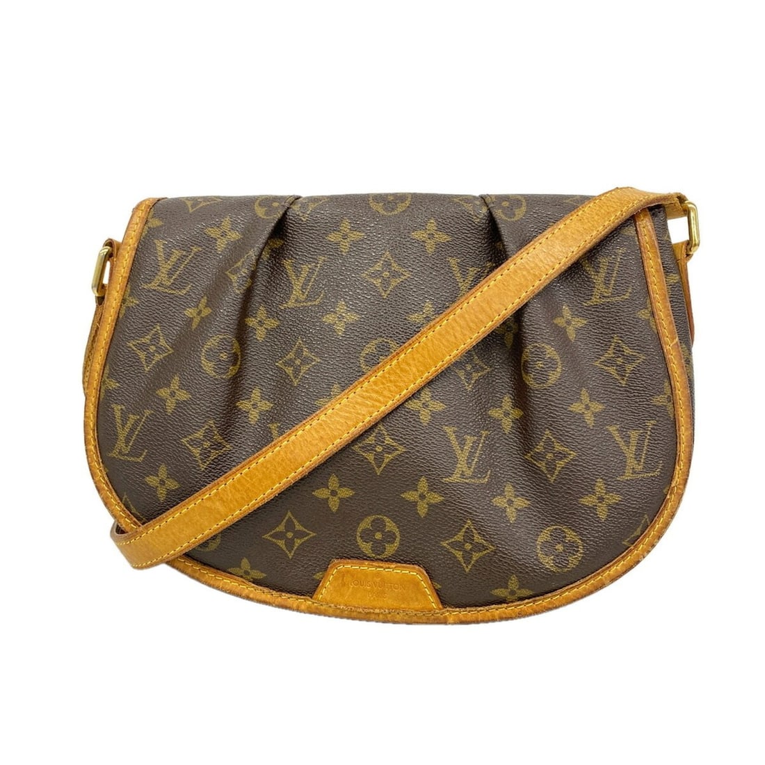 Louis Vuitton Monogram Menilmontant PM Shoulder Bag M40474 Brown Women's P3389683: --- Catalog ---Category: SizeSize (HxWxD): 21cm x 27cm x 8cm / 8.26'' x 10.62'' x 3.14''Category: DesignType: Shoulder bagColor: BrownGender: WomenCategory: GeneralMPN: M40474Brand: Louis Vuitton--- I
