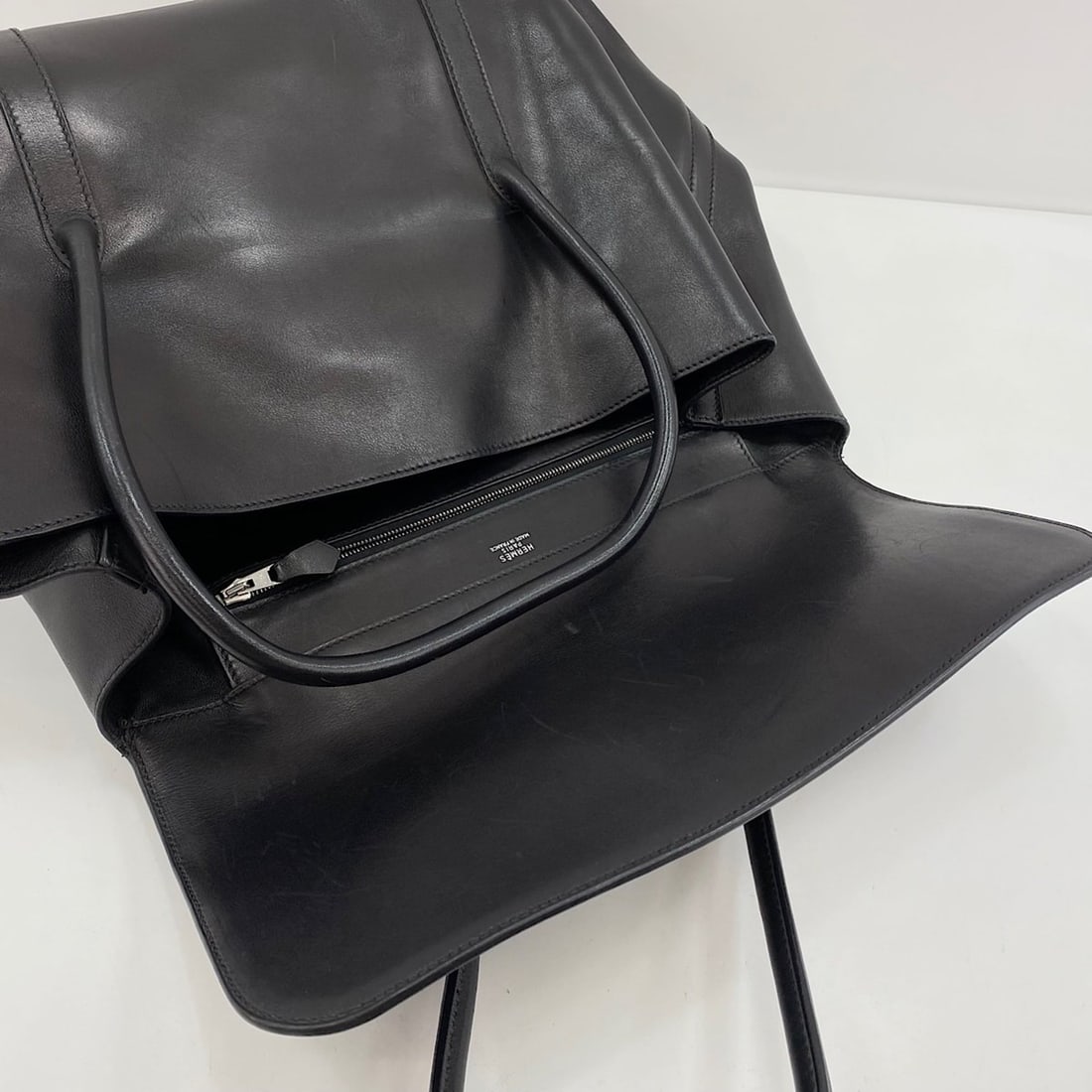 HERMES Initial Shoulder Bag, Black - 12