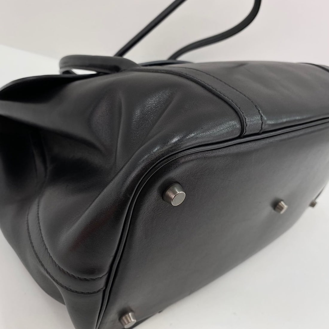 HERMES Initial Shoulder Bag, Black - 9